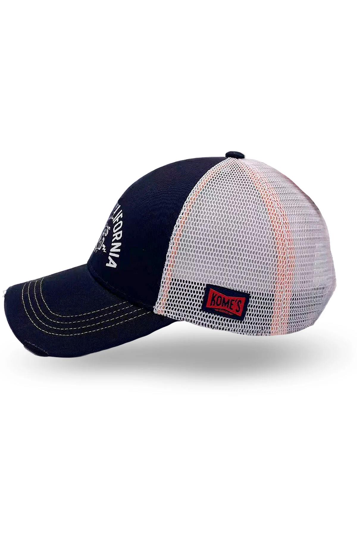 Herren Kappe Kome's Road CALIFORNIA KBS2502 NAVY — Ansicht 2