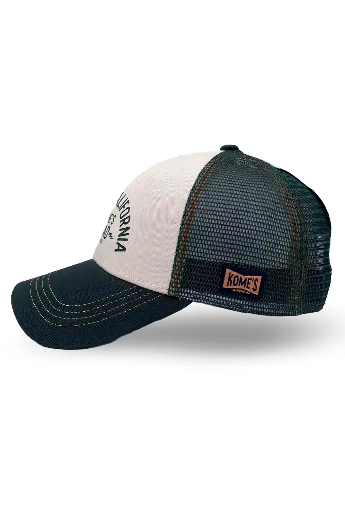 Herren Kappe Kome's Road CALIFORNIA KBS2502A DARK GREEN — Ansicht 2