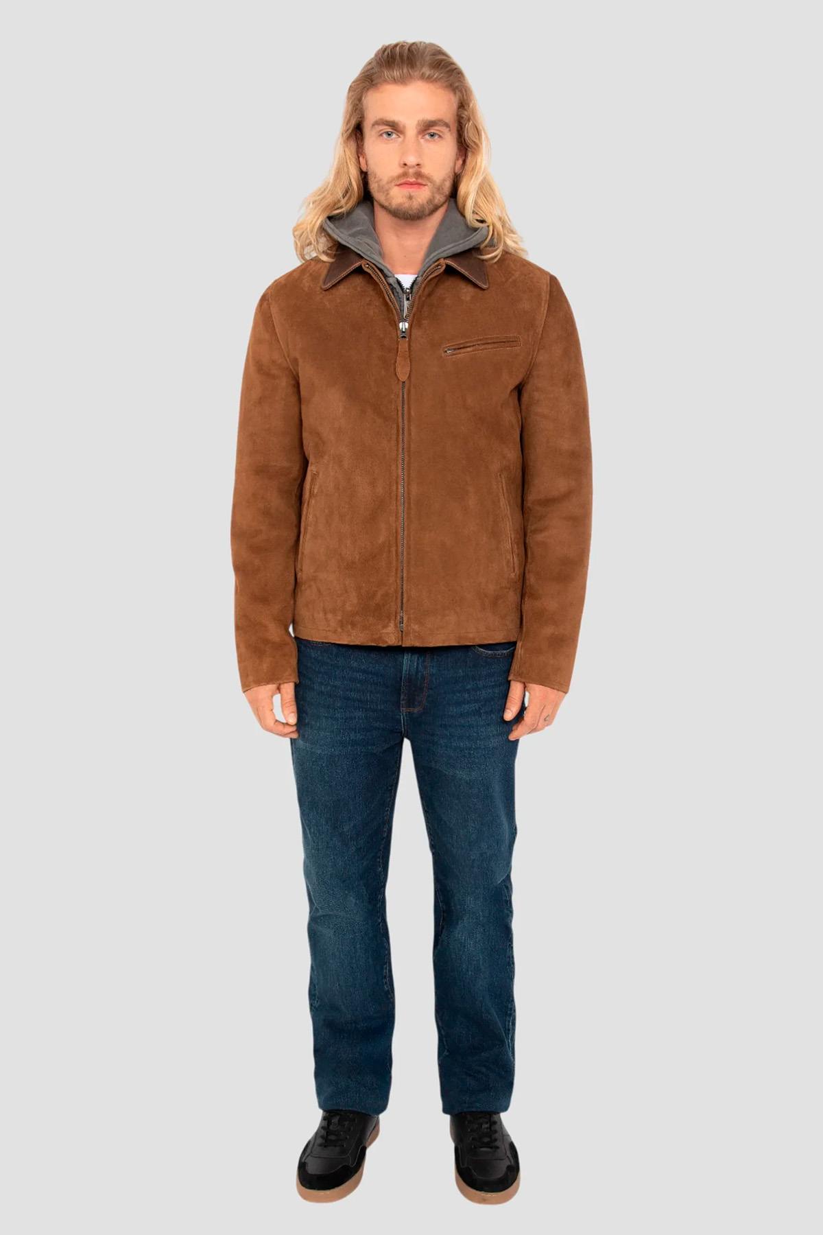 Herren Jacke Schott LCWORK25 RUST — Ansicht 7