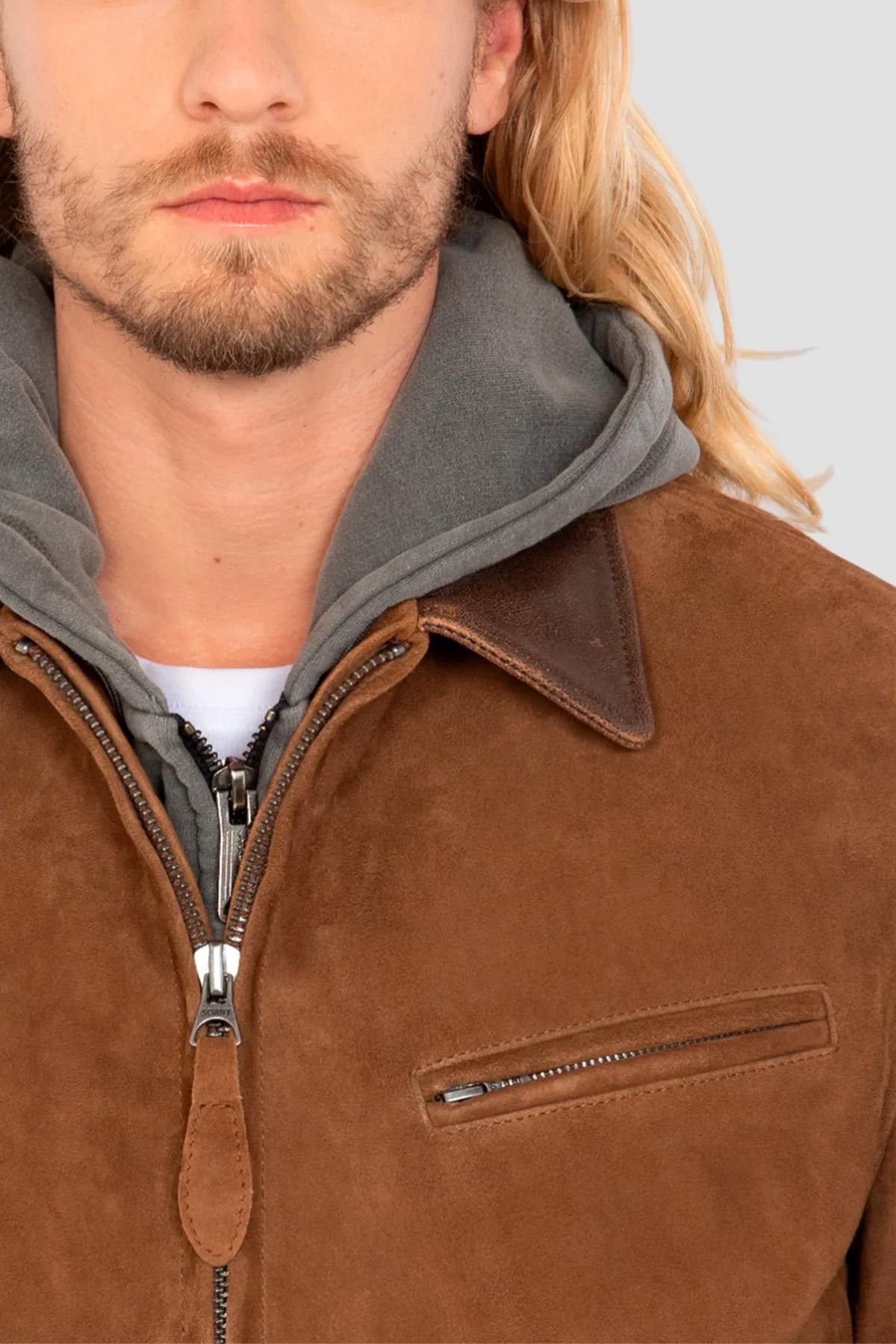 Herren Jacke Schott LCWORK25 RUST — Ansicht 6