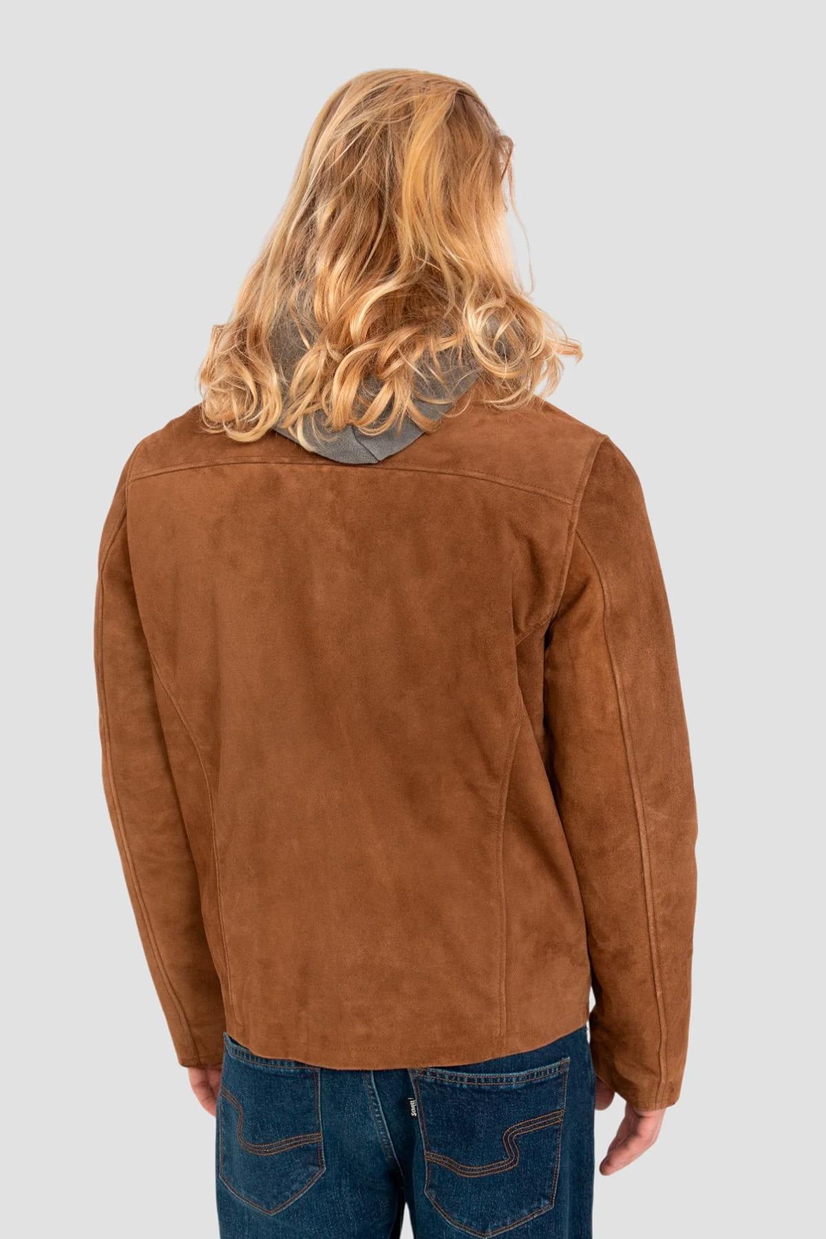 Herren Jacke Schott LCWORK25 RUST — Ansicht 3
