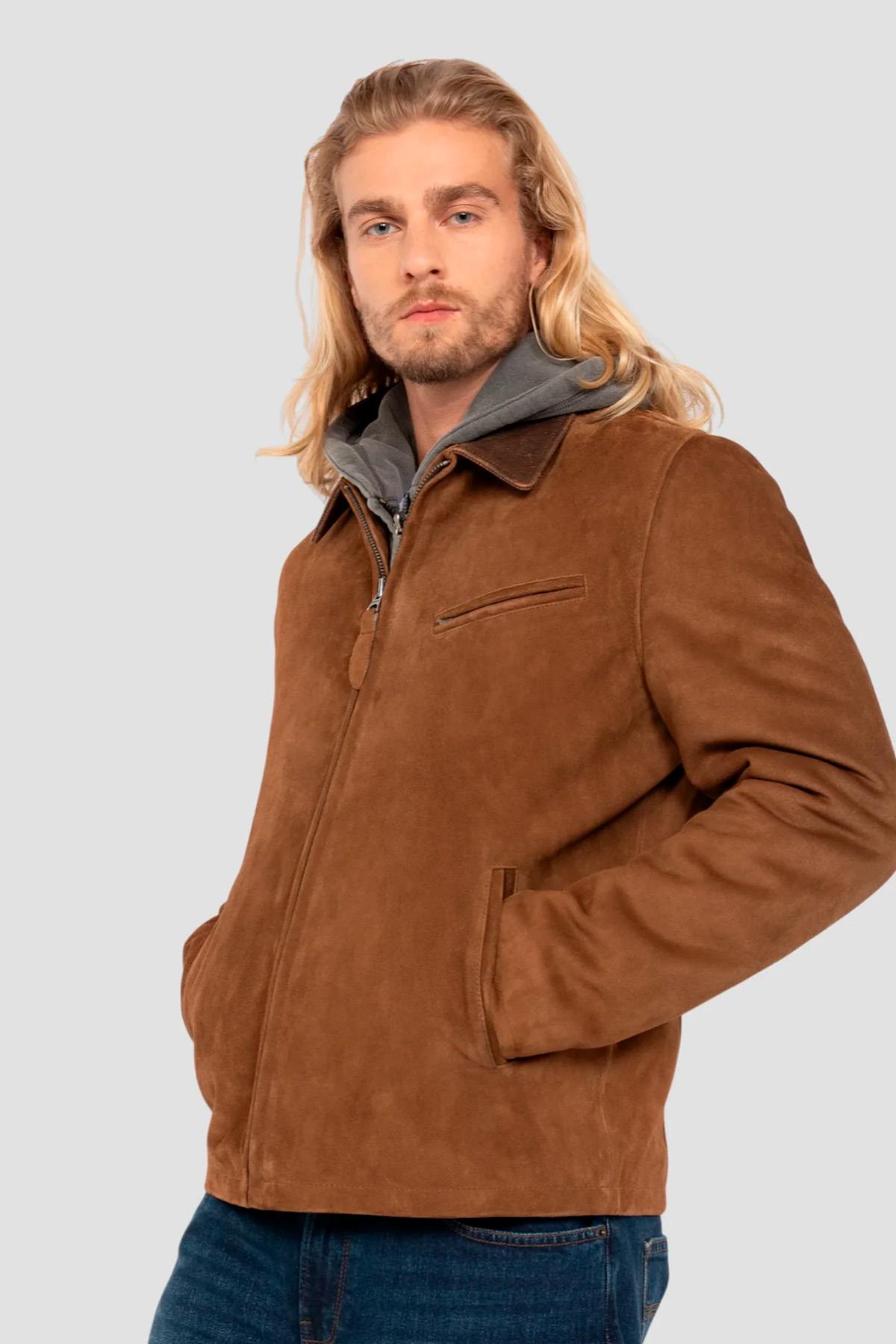Herren Jacke Schott LCWORK25 RUST — Ansicht 1