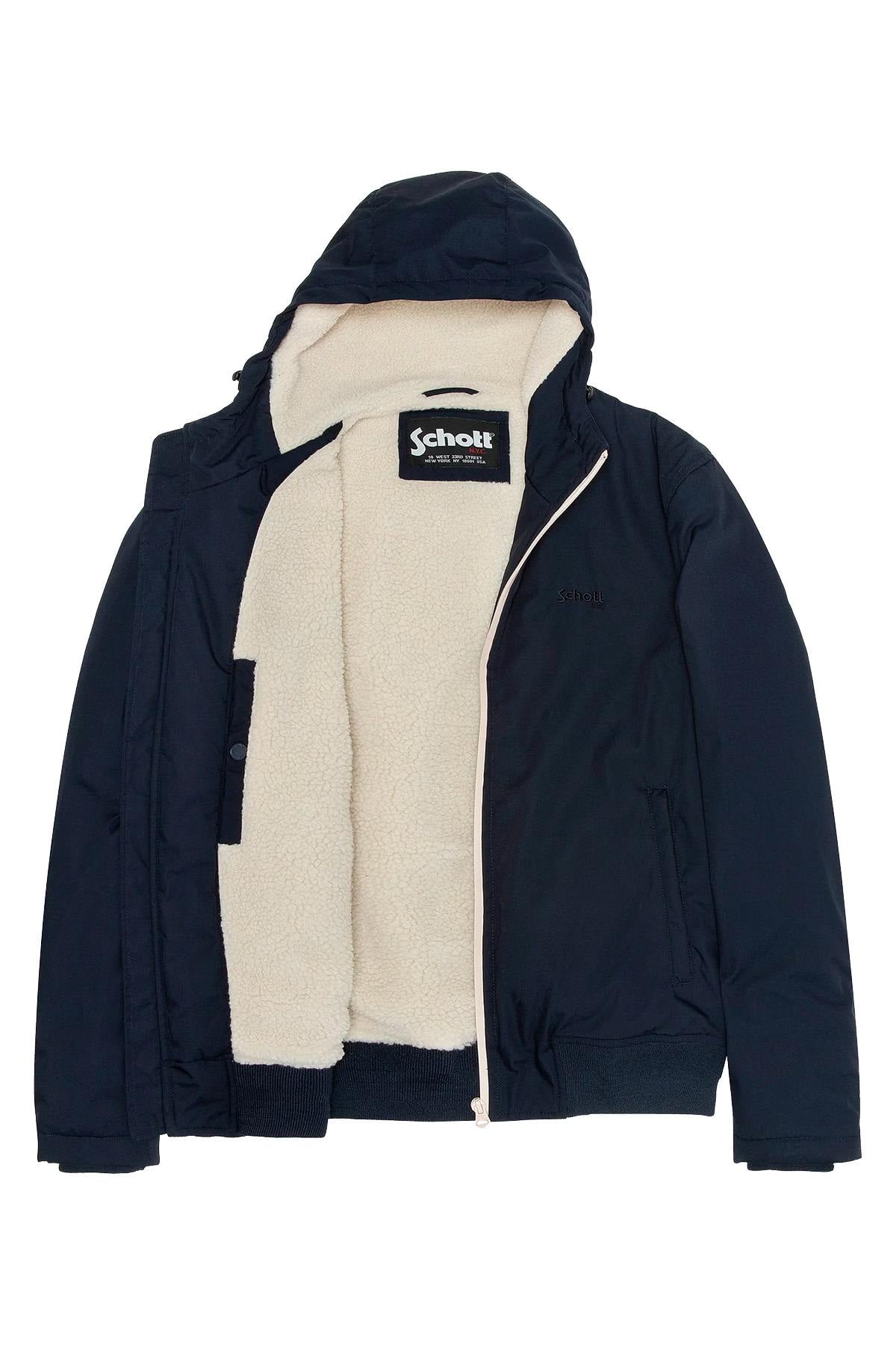 Herren Jacke Schott BLUSTER2 NAVY — Ansicht 10