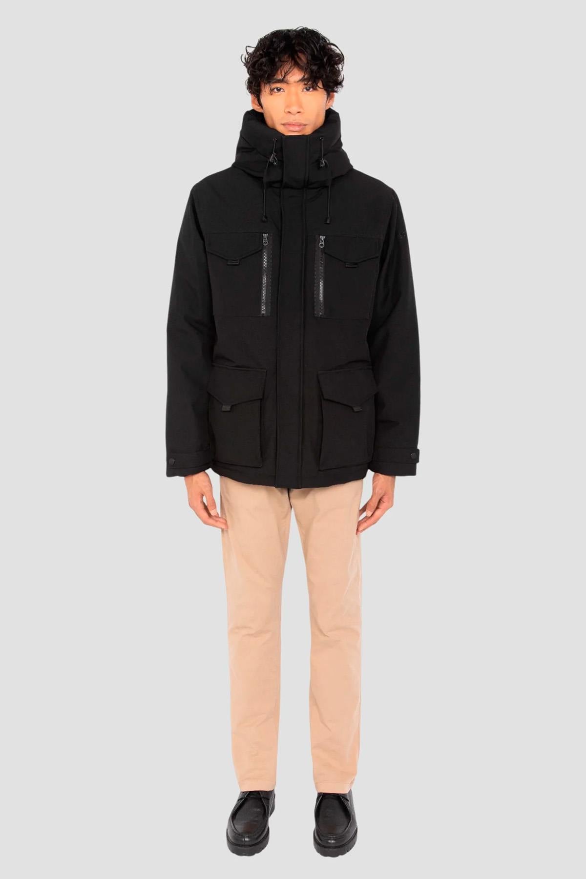Herren Jacke Schott BROOMFIELD BLACK — Ansicht 6