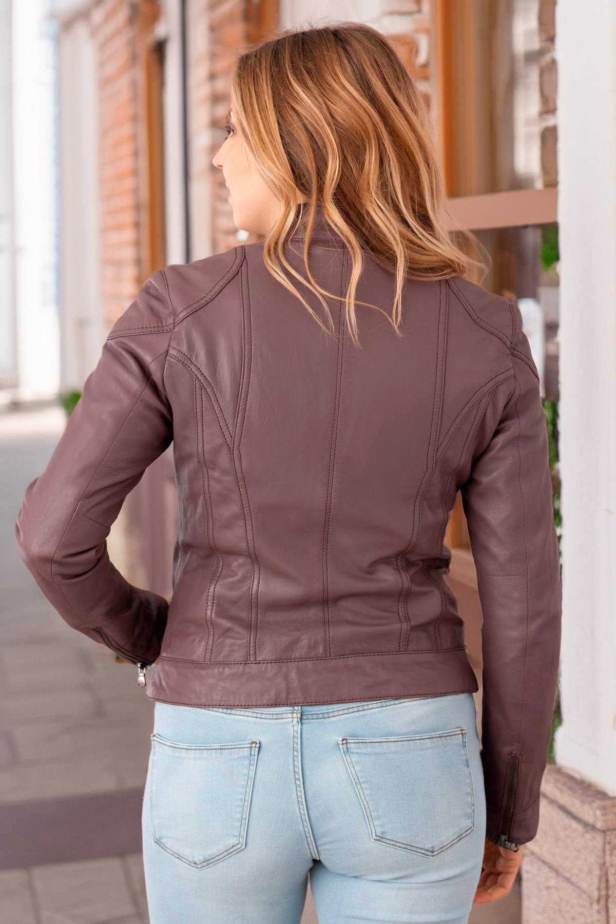 Chaqueta Mujeres Oakwood LINA CHOCO 505 — vista 4