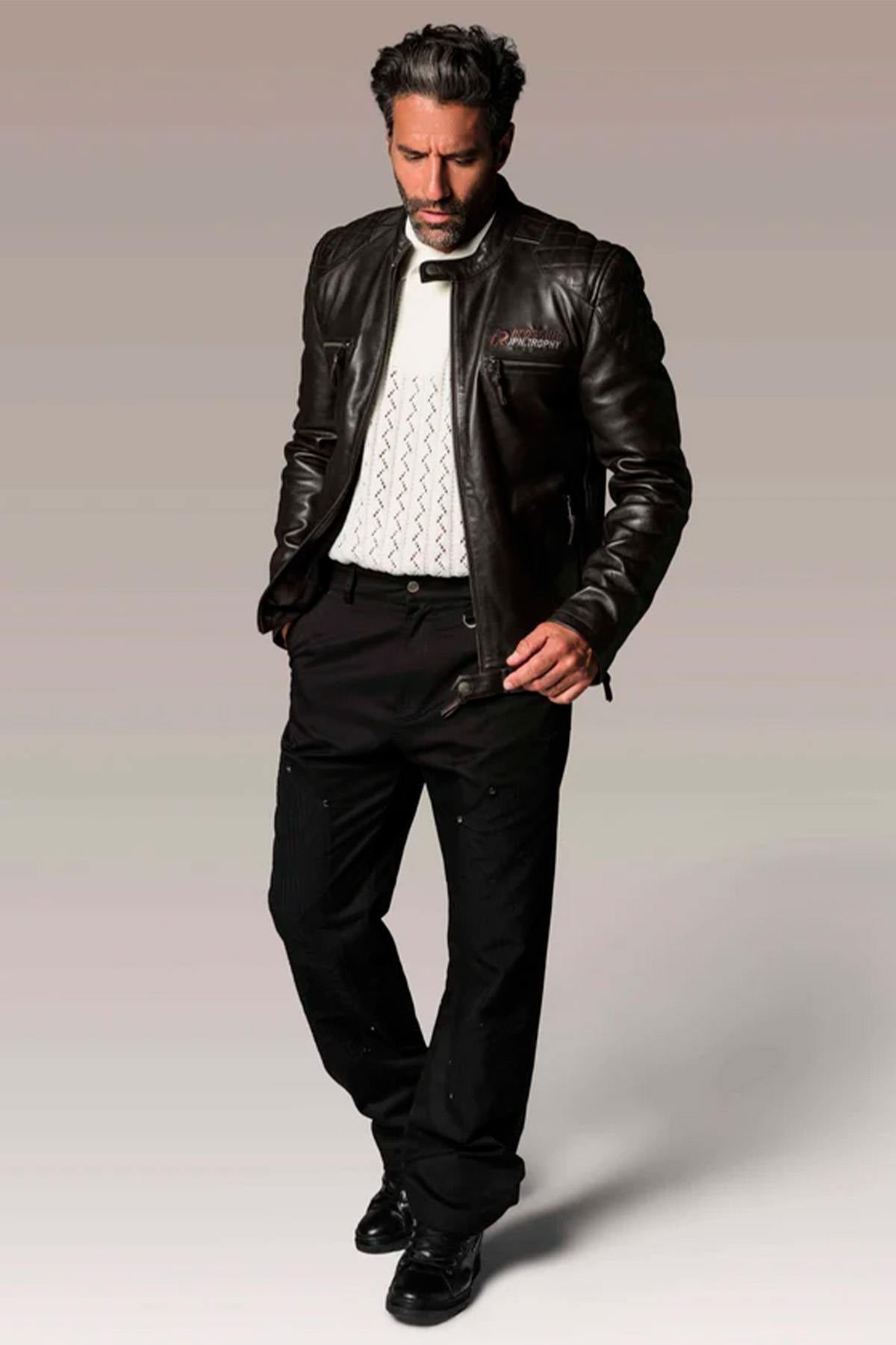 Chaqueta Hombre Redskins BULLIT LEGEND BROWN — vista 3
