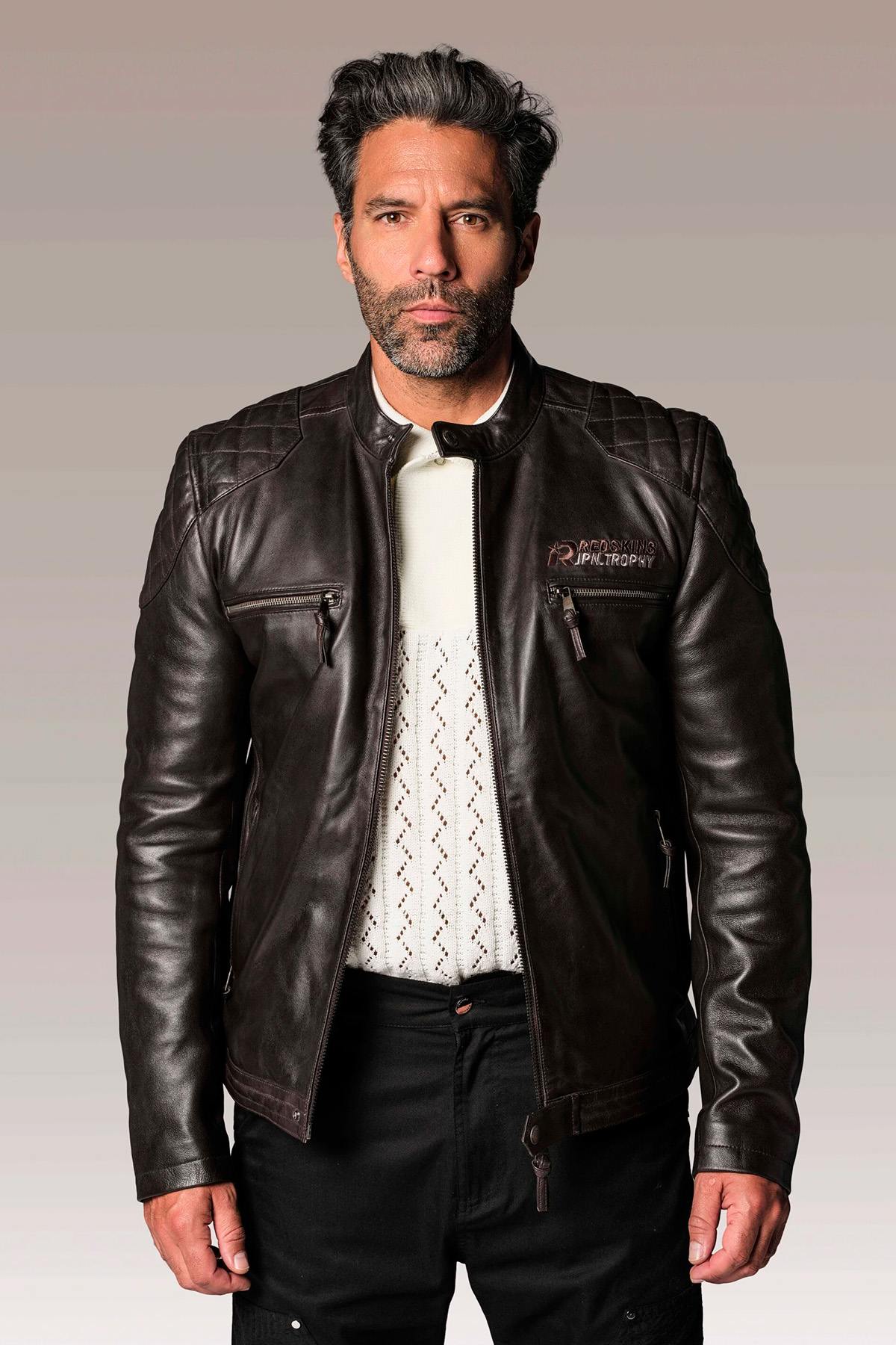 Chaqueta Hombre Redskins BULLIT LEGEND BROWN — vista 5