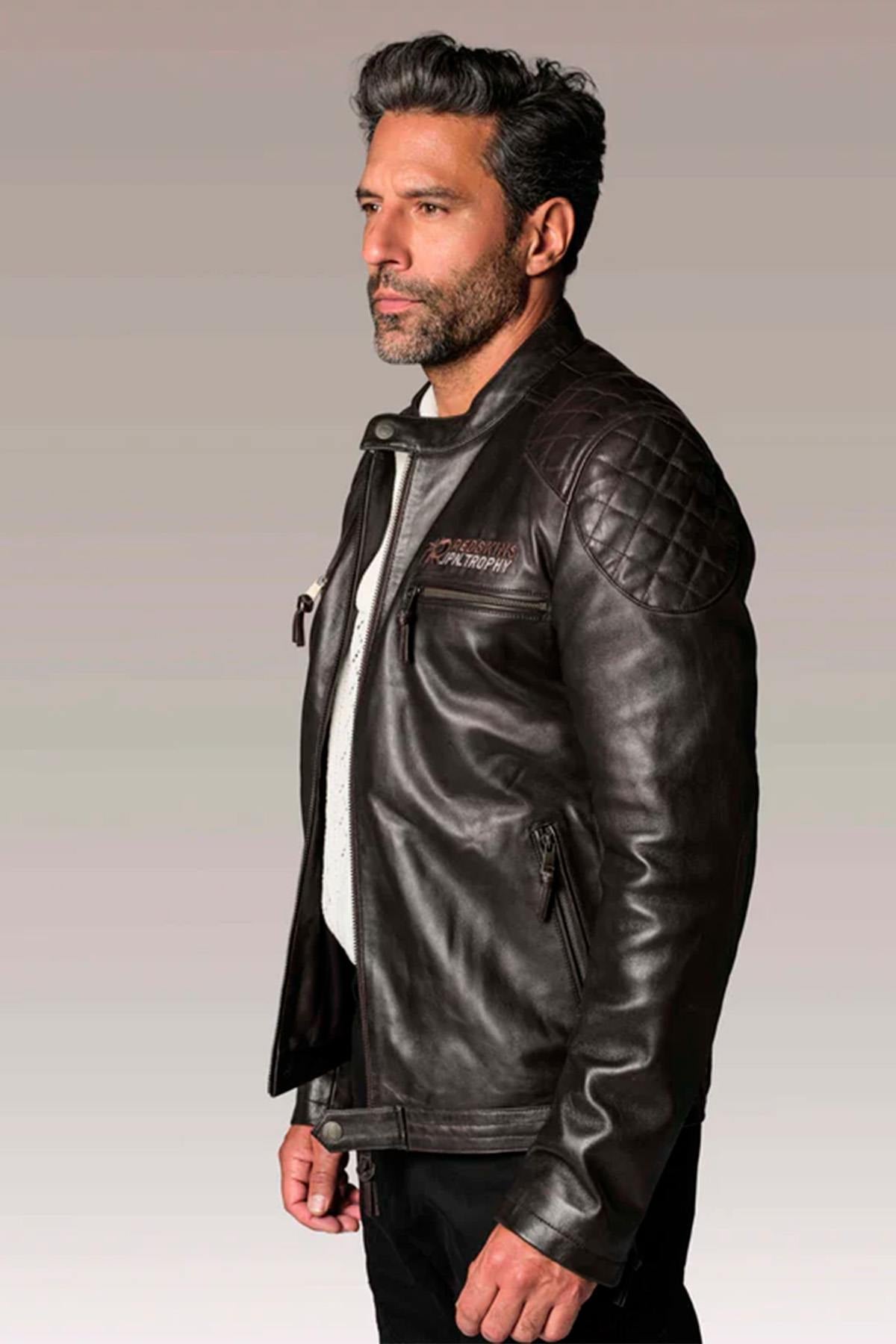 Chaqueta Hombre Redskins BULLIT LEGEND BROWN — vista 6