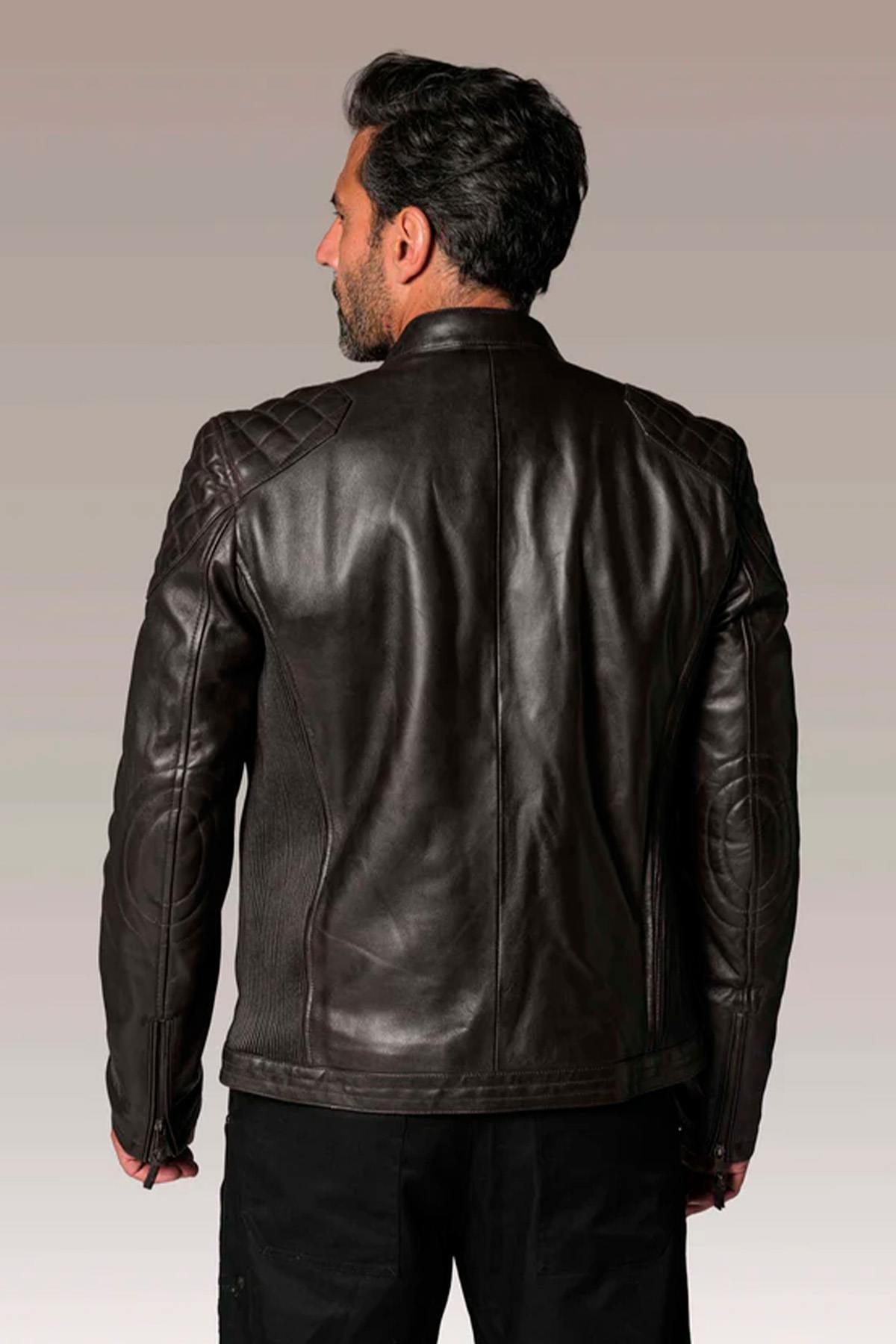 Chaqueta Hombre Redskins BULLIT LEGEND BROWN — vista 4
