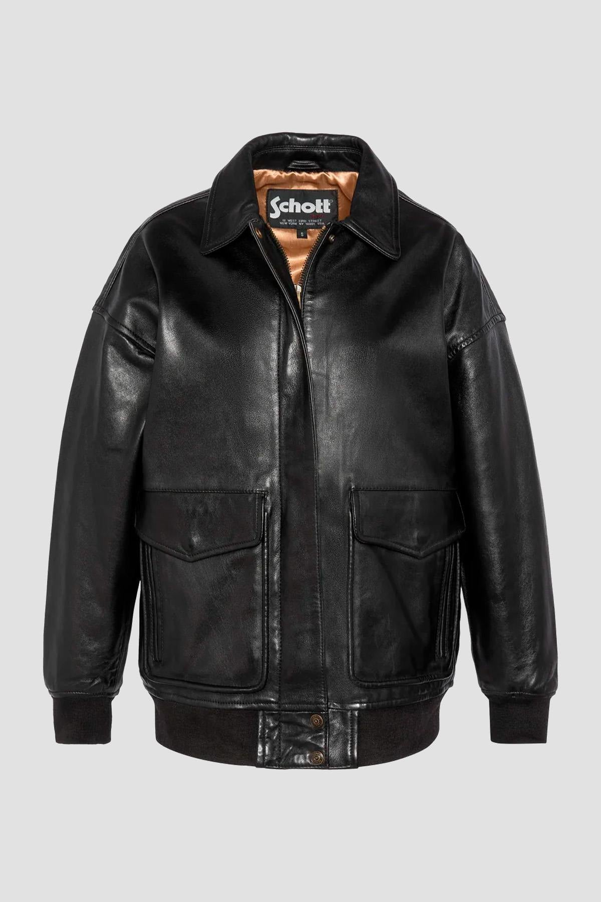 Chaqueta Mujeres Schott LCWDAISY BLACK — vista 4