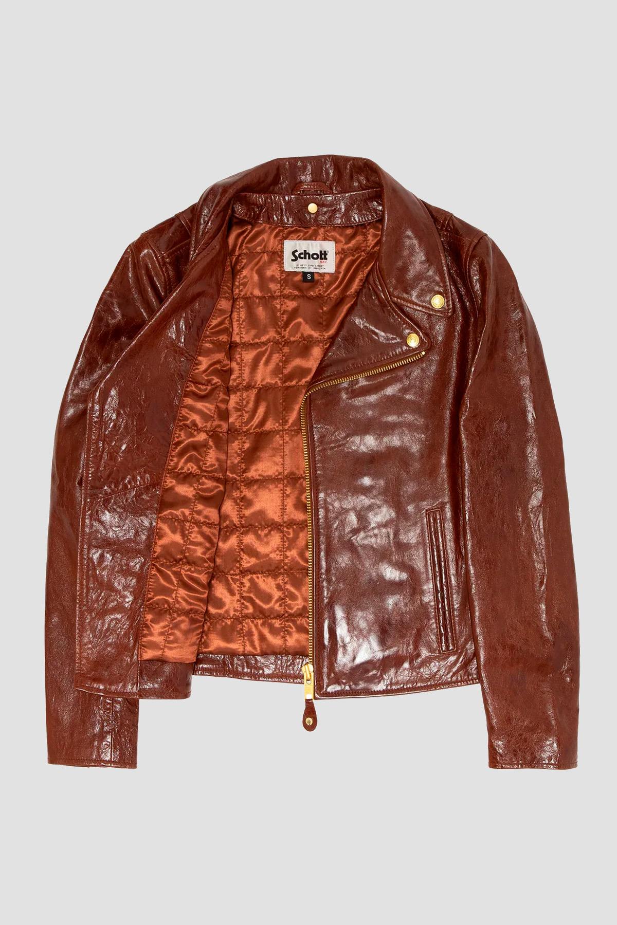 Chaqueta Mujeres Schott LCWAXELLE BROWN — vista 7