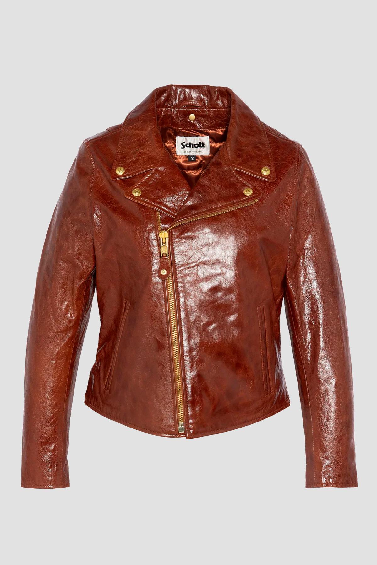 Chaqueta Mujeres Schott LCWAXELLE BROWN — vista 6
