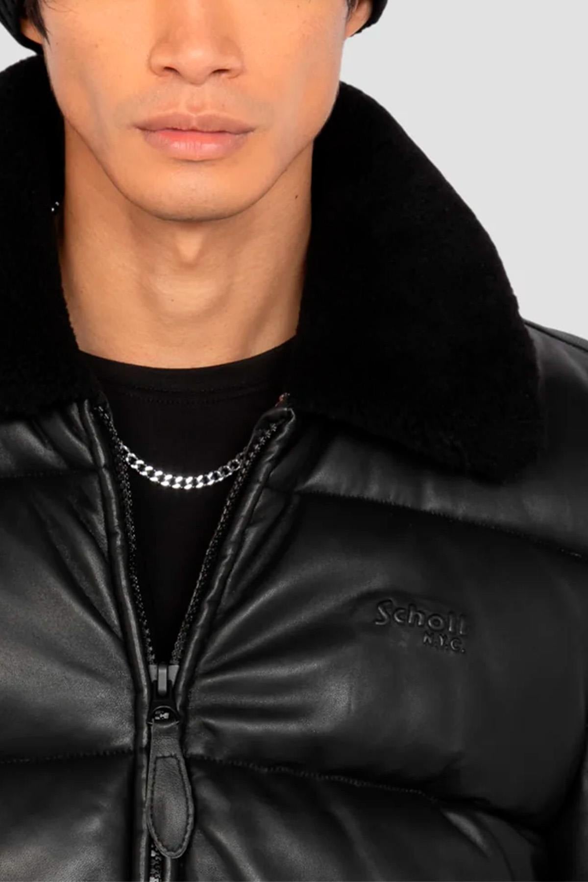 Giacche Uomo Schott LCOKLAHOMA25 BLACK — vista 2
