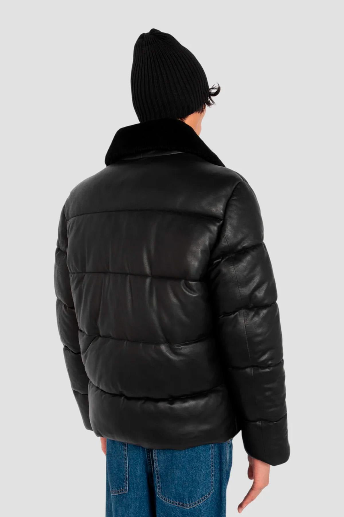 Giacche Uomo Schott LCOKLAHOMA25 BLACK — vista 4