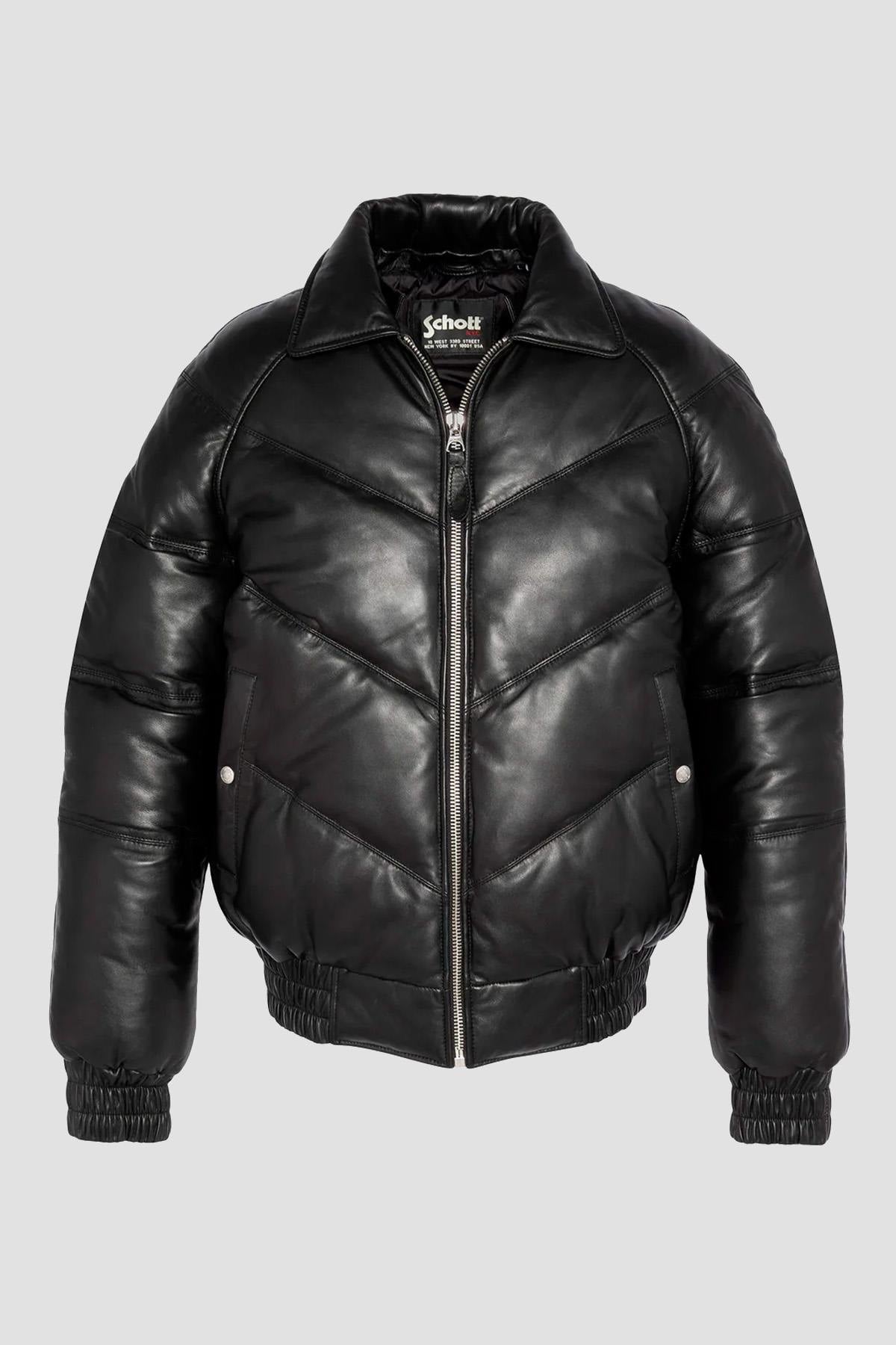 Chaqueta Hombre Schott LCDOWNW25 BLACK — vista 3