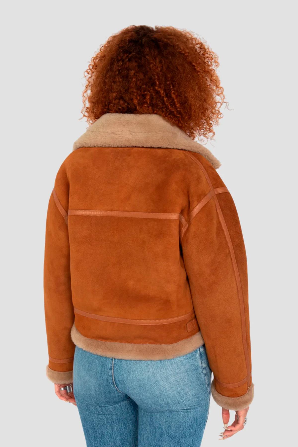 Damen Jacke Schott LCWCHELSEAS CINNAMON — Ansicht 2