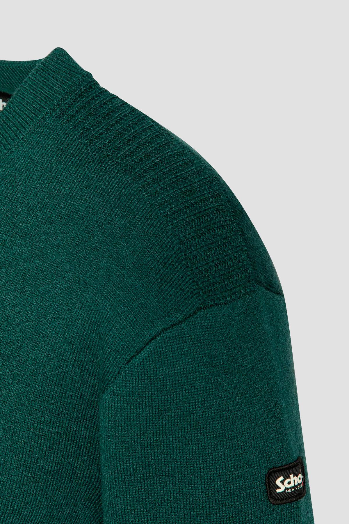 Herren Pullover/sweatshirt Schott PLDAMON1 FOREST — Ansicht 5