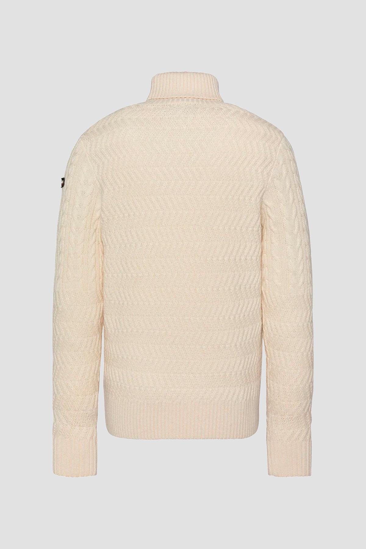 Jersey/sudadera Hombre Schott PLKETH2 OFF WHITE — vista 4