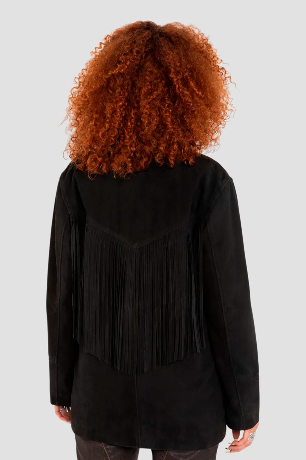 Cazadora Mujeres Schott LCWMILENA BLACK — vista 2