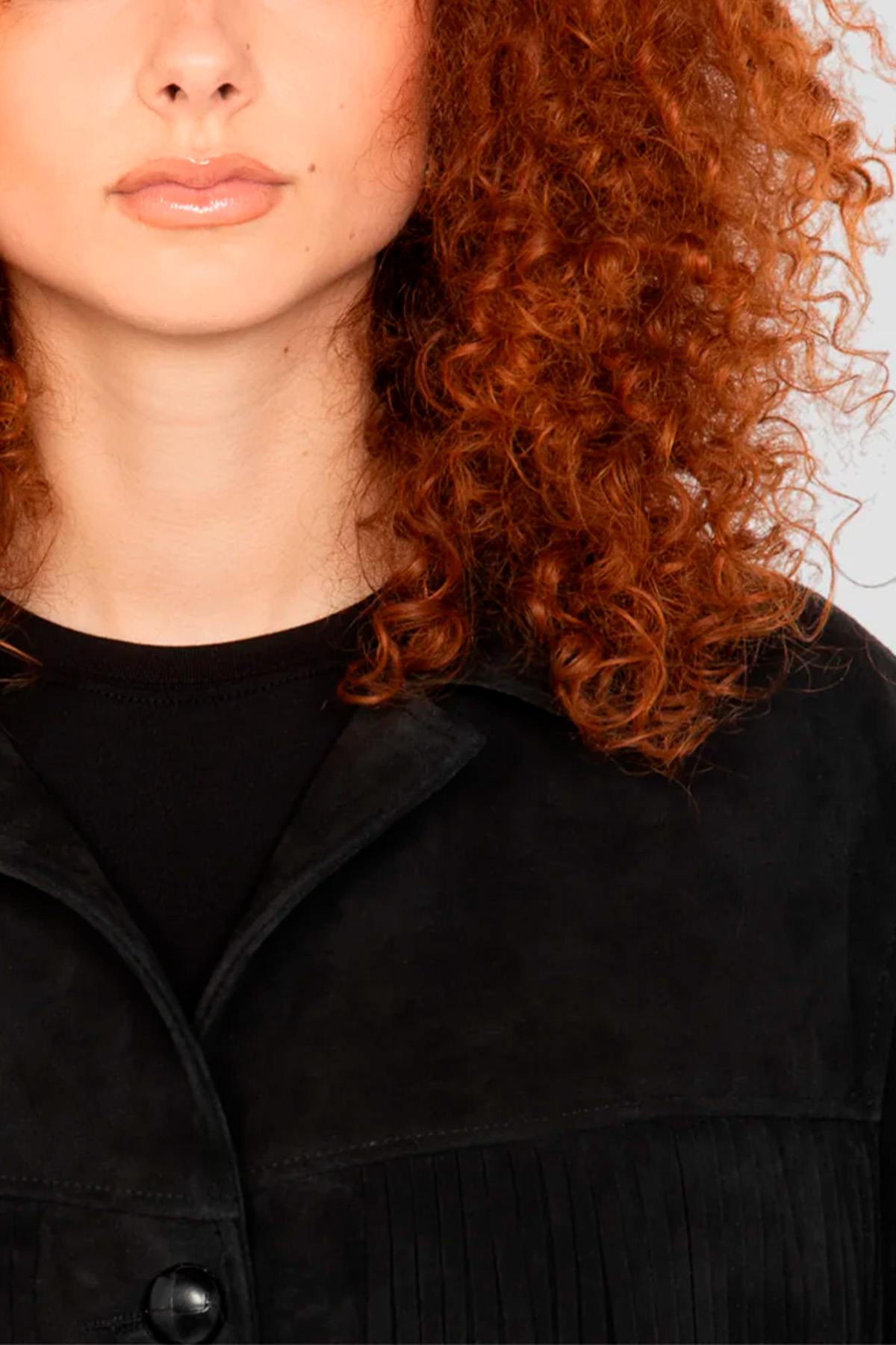 Cazadora Mujeres Schott LCWMILENA BLACK — vista 6