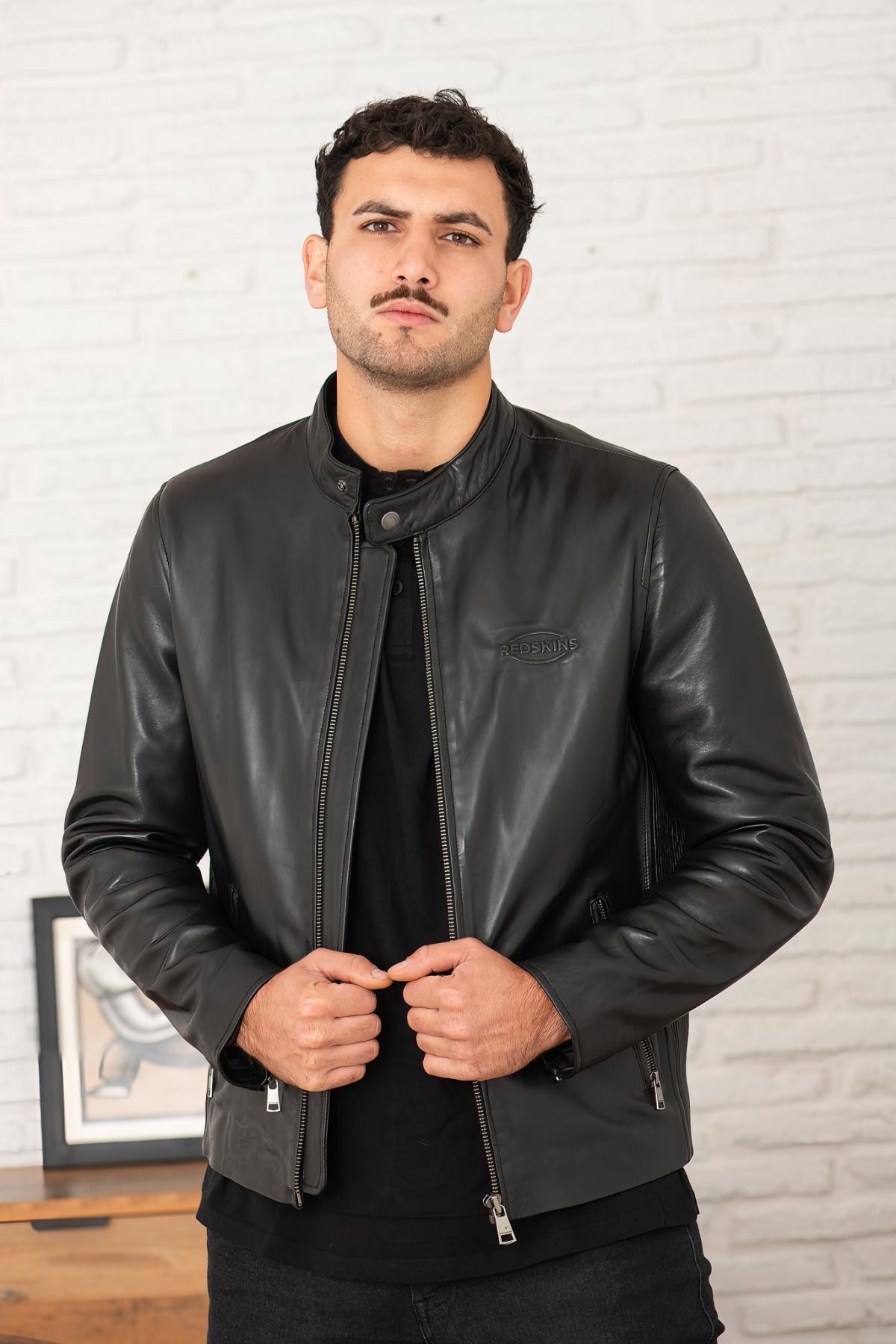 Chaqueta Hombre Redskins IRON ROAD BLACK — vista 1