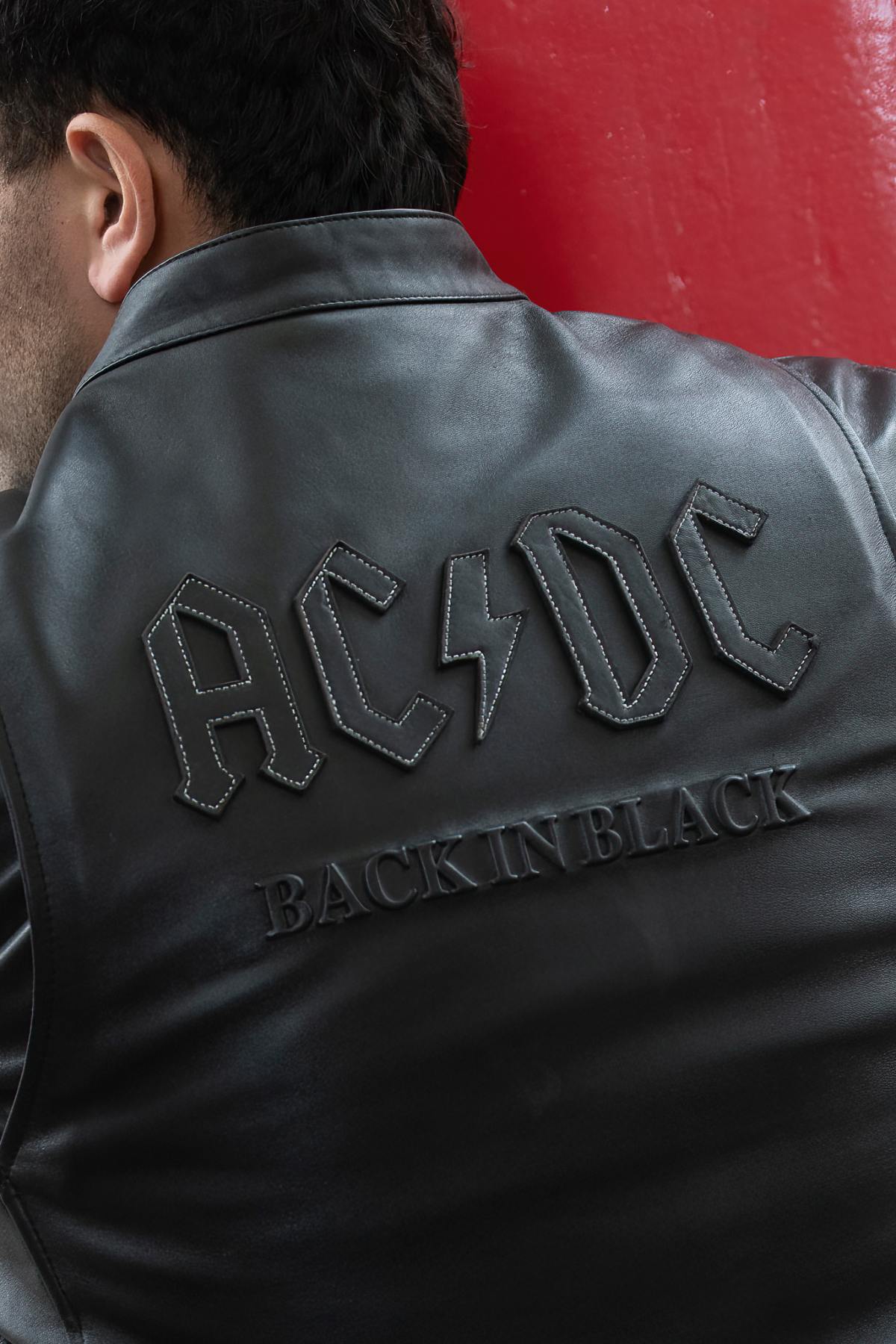 Giacche Uomo ACDC THE BLACK JACKET — vista 4