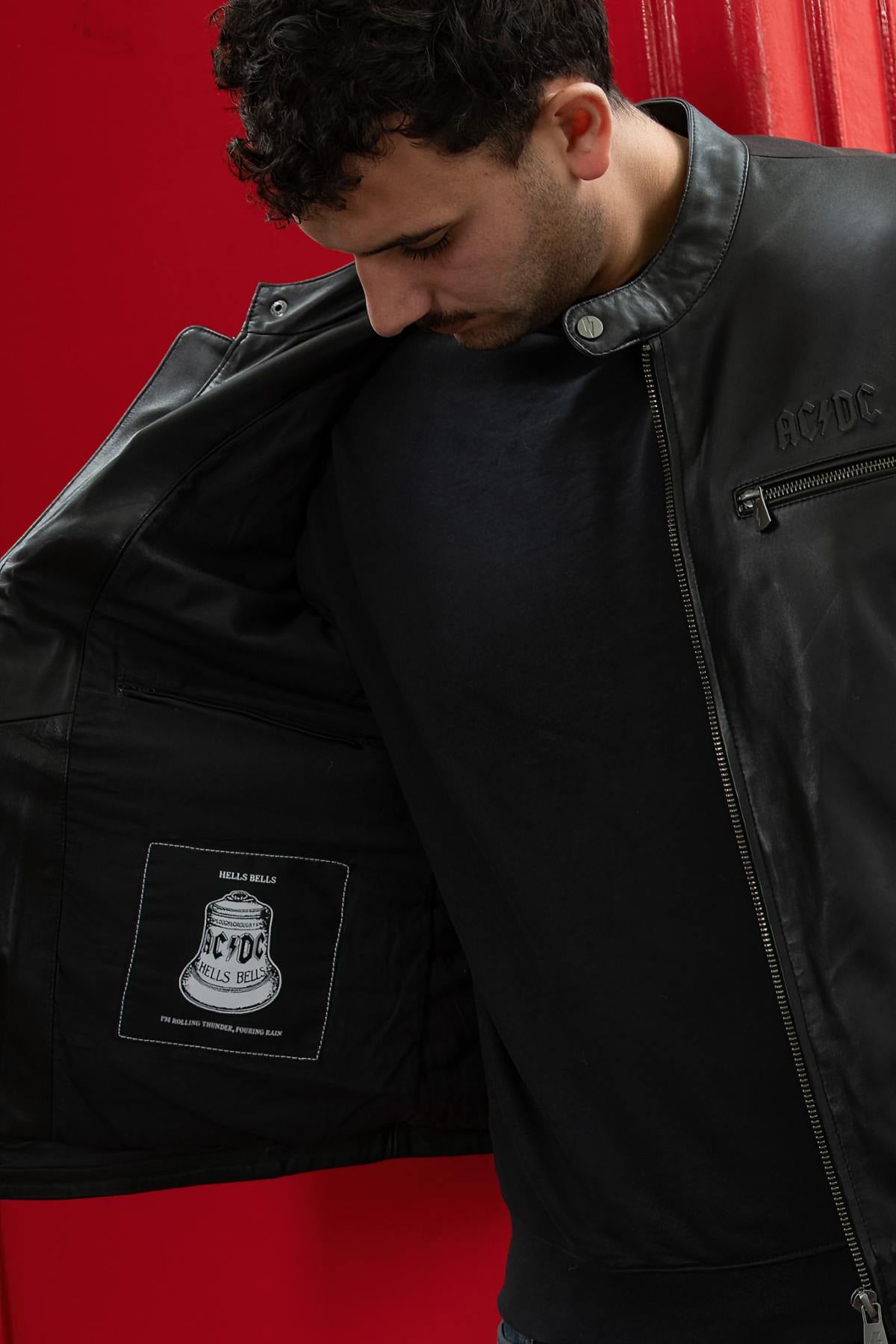 Giacche Uomo ACDC THE BLACK JACKET — vista 5