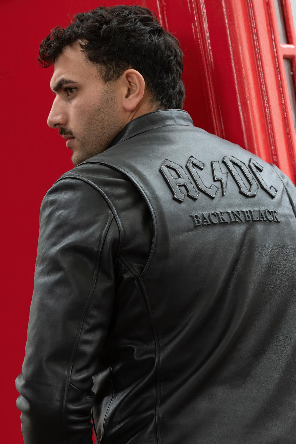 Giacche Uomo ACDC THE BLACK JACKET — vista 1