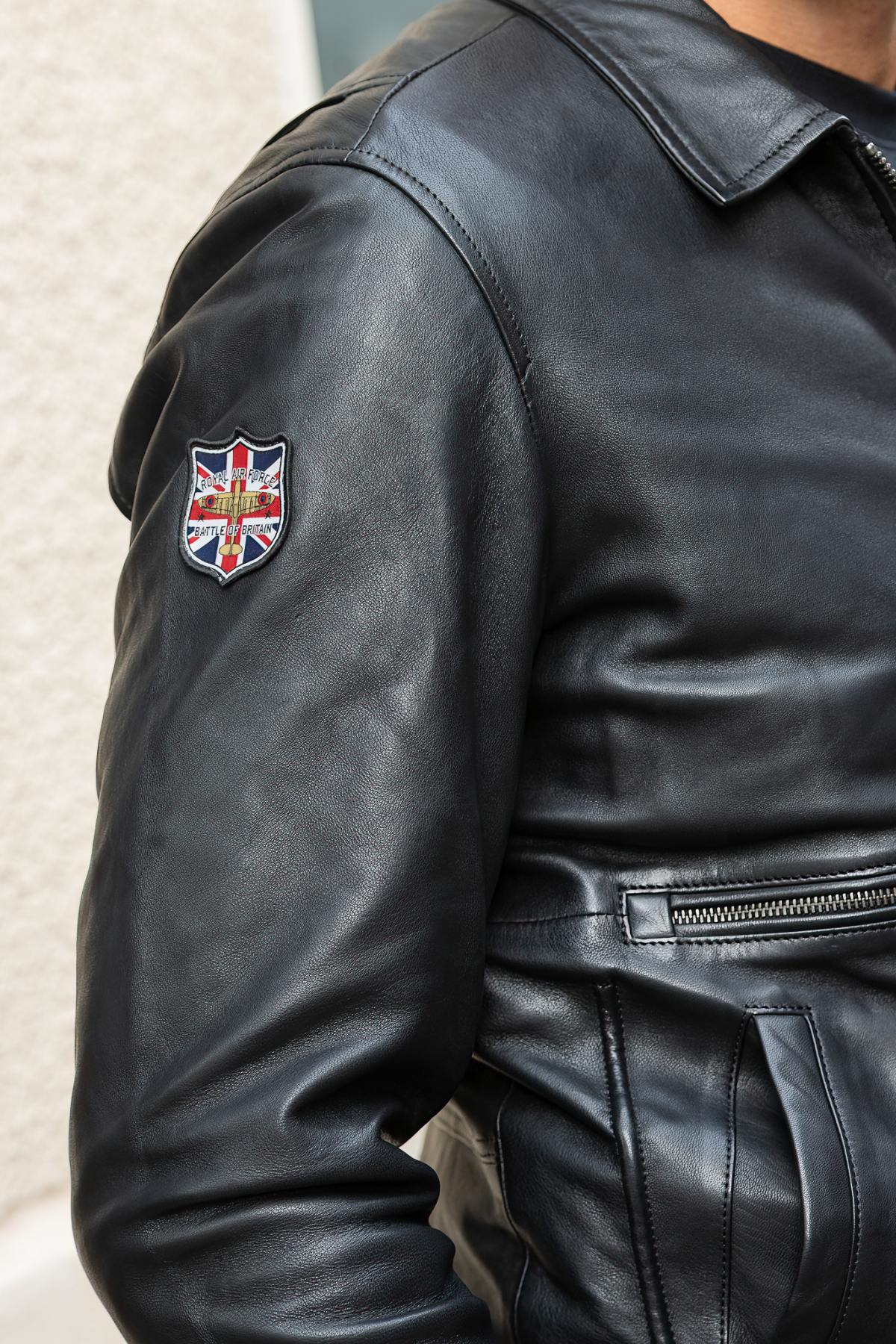 Chaqueta Hombre Royal Air Force TRENCHARD NOIR — vista 4