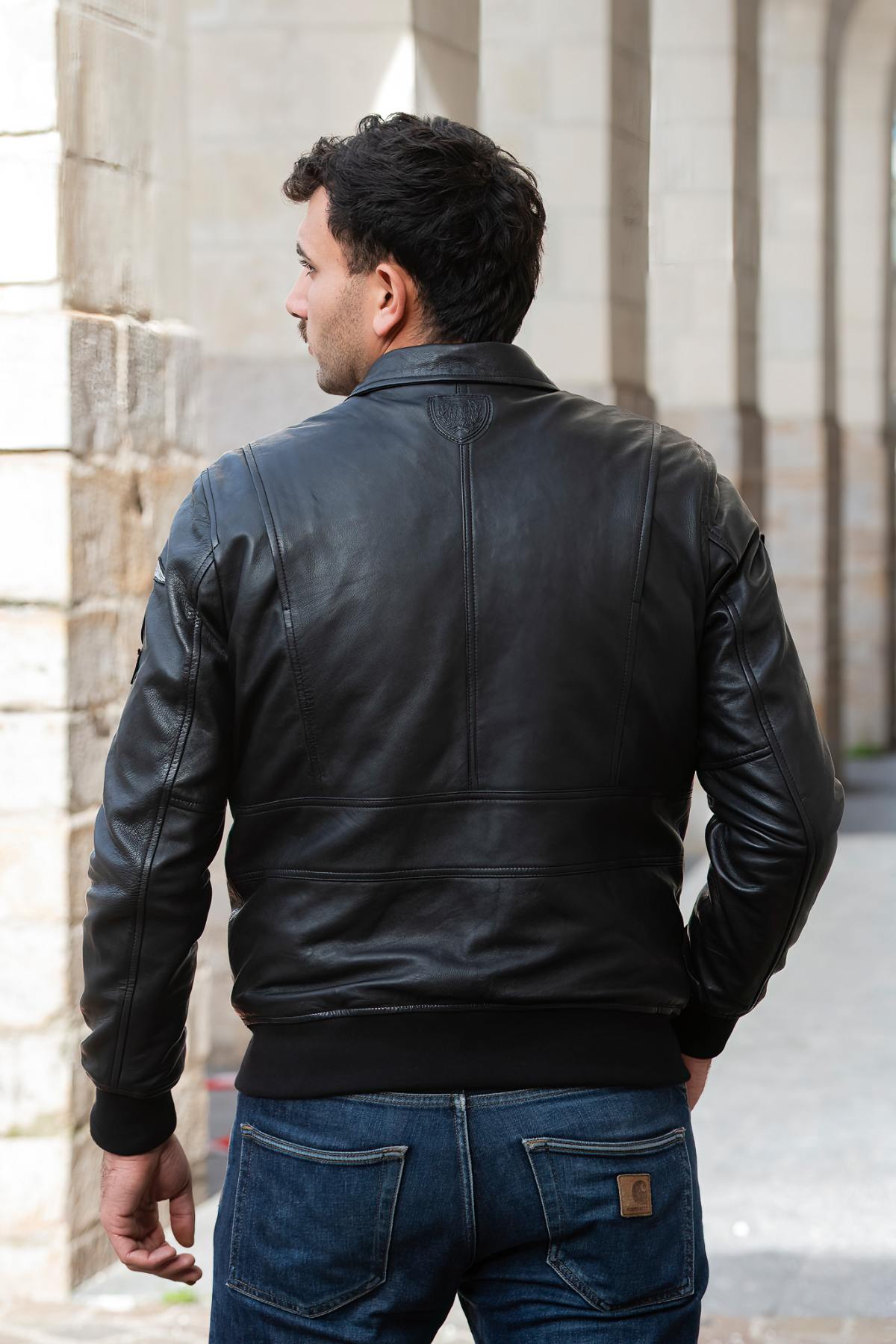Chaqueta Hombre Royal Air Force TRENCHARD NOIR — vista 3