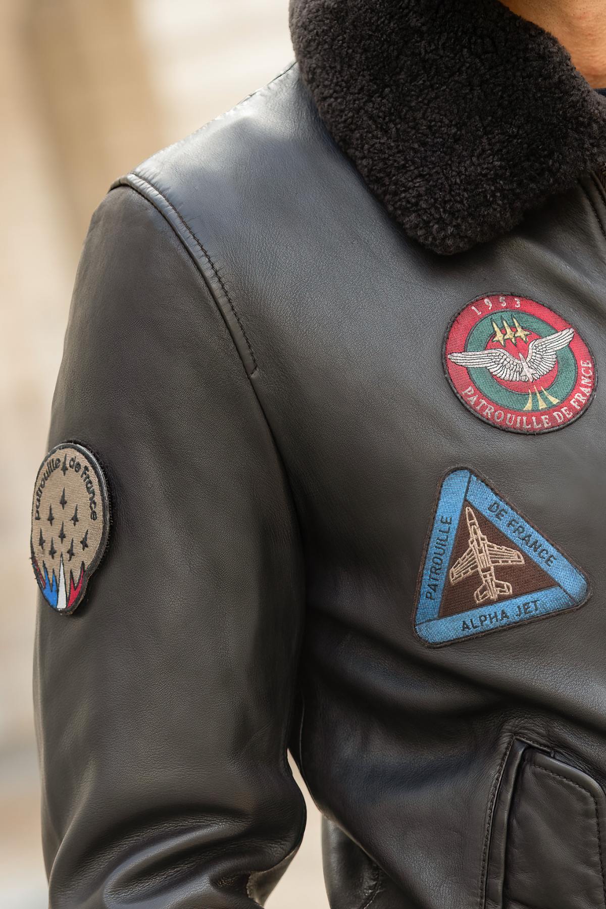 Giacche Uomo Patrouille De France RANGER ALPHA BROWN — vista 7