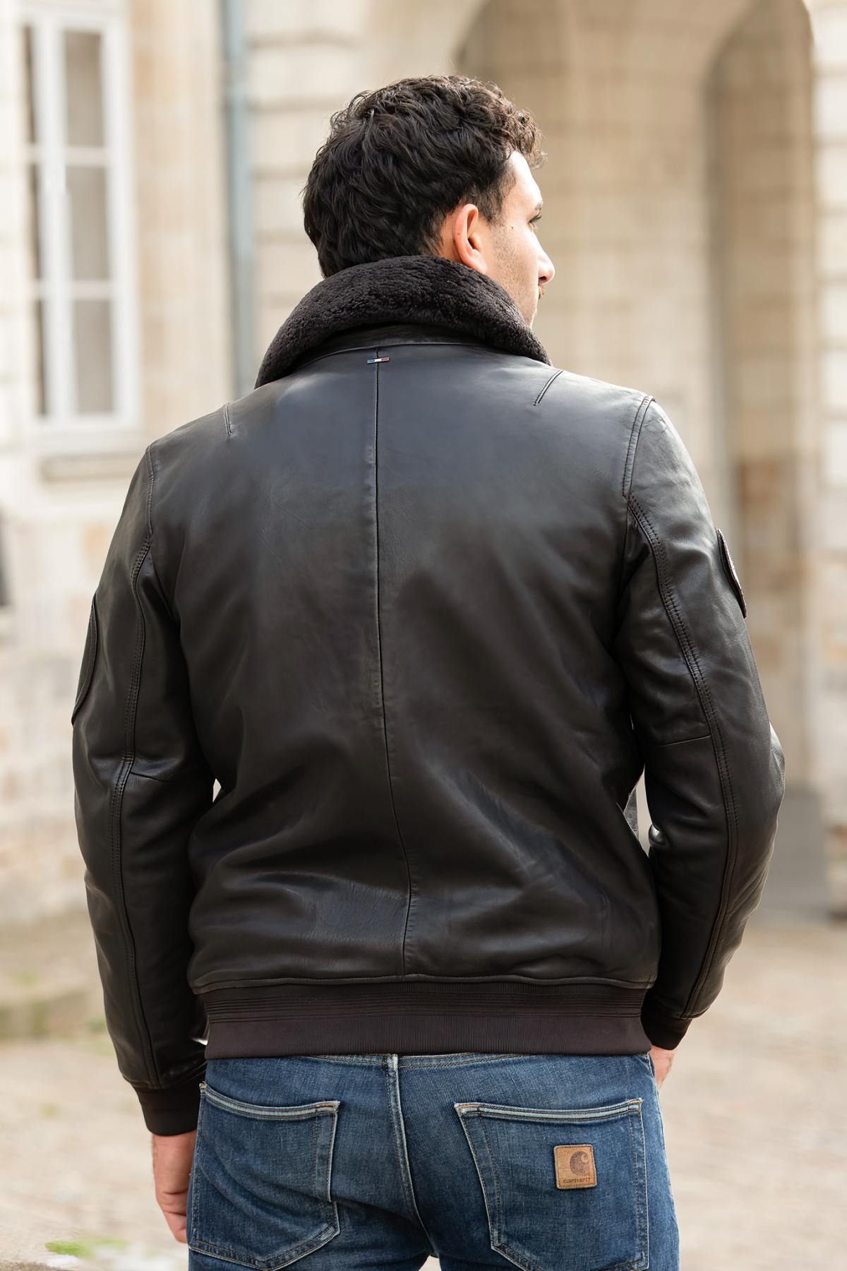 Giacche Uomo Patrouille De France RANGER ALPHA BROWN — vista 3