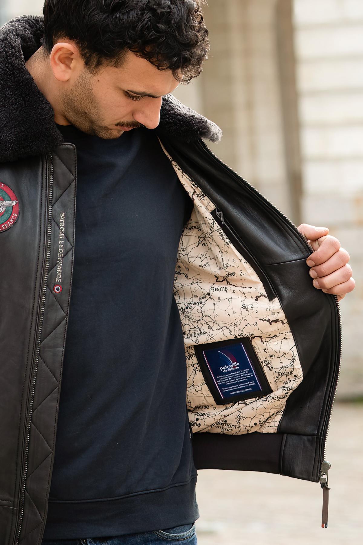Giacche Uomo Patrouille De France RANGER ALPHA BROWN — vista 6