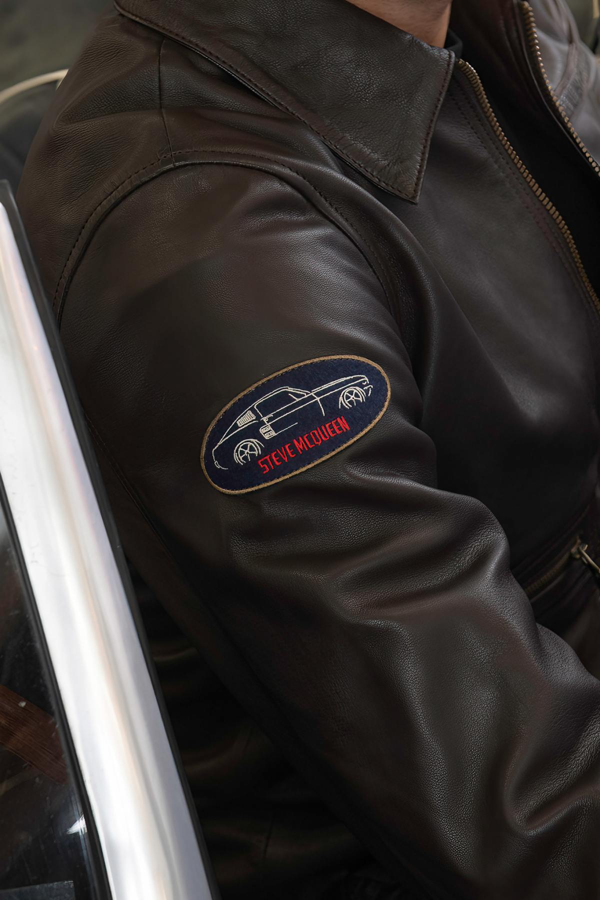 Herren Jacke Steve Mcqueen CRAIG2 DARK BROWN — Ansicht 2