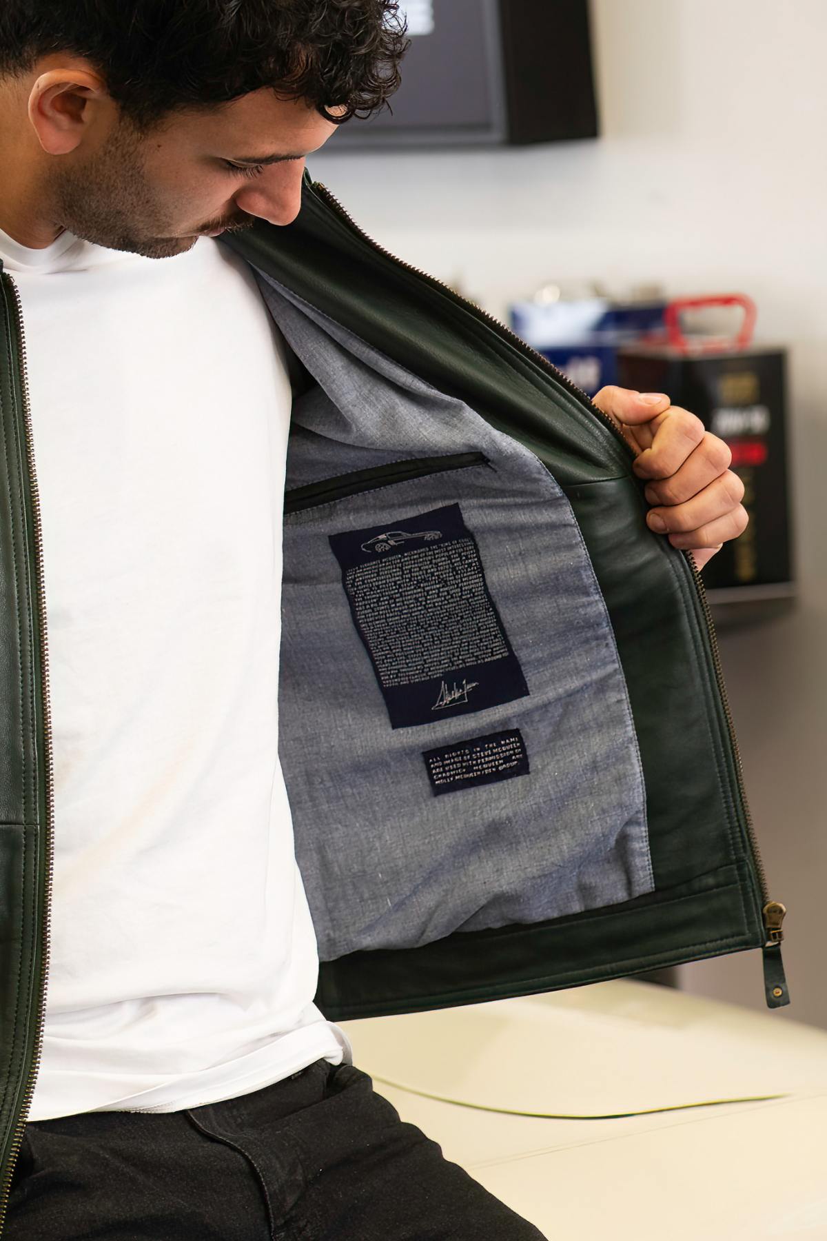 Herren Jacke Steve Mcqueen CRAIG2 PINE — Ansicht 5