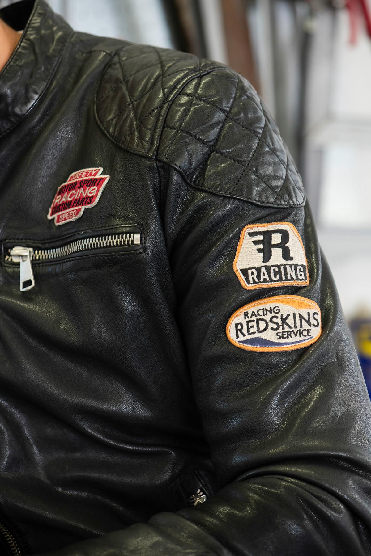 Chaqueta Hombre Redskins NITRO BARCELONA BLACK — vista 4