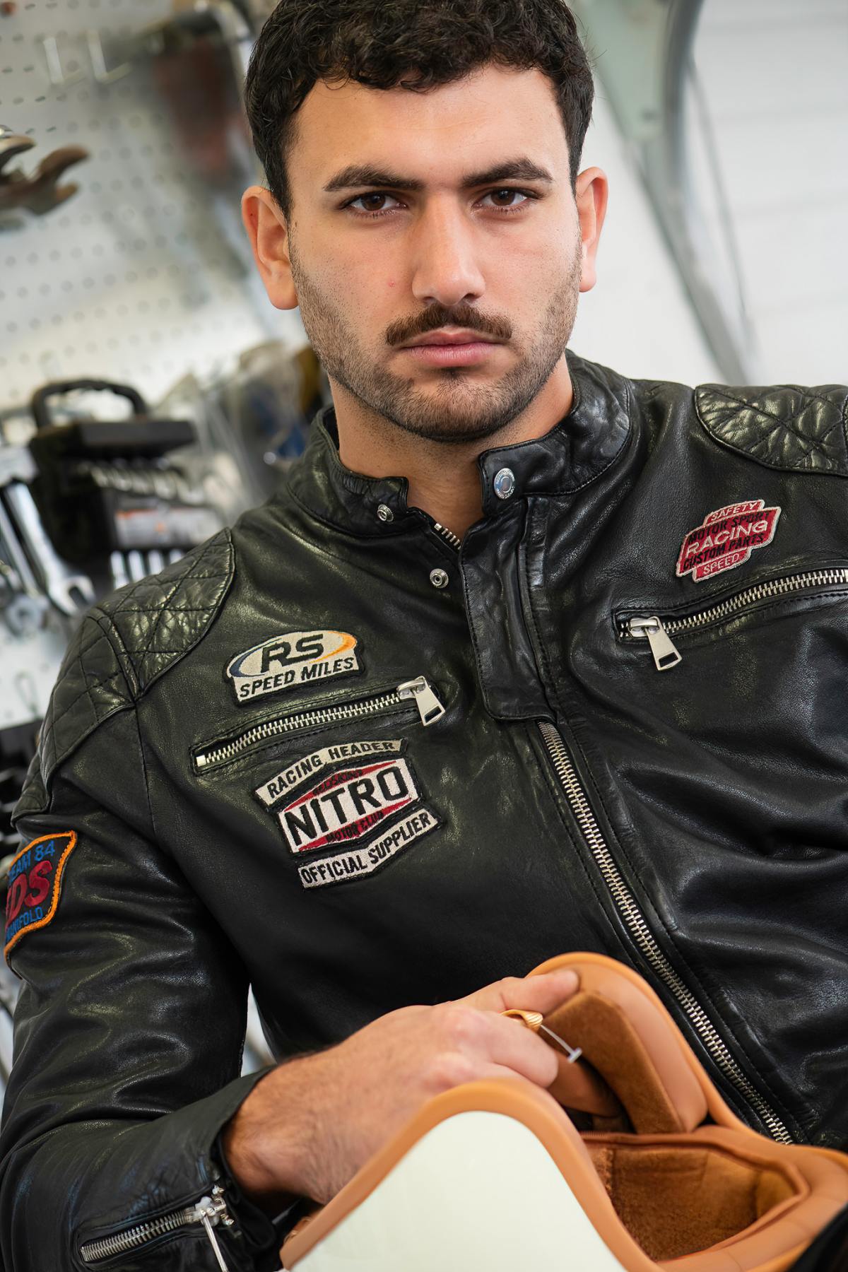Chaqueta Hombre Redskins NITRO BARCELONA BLACK — vista 2