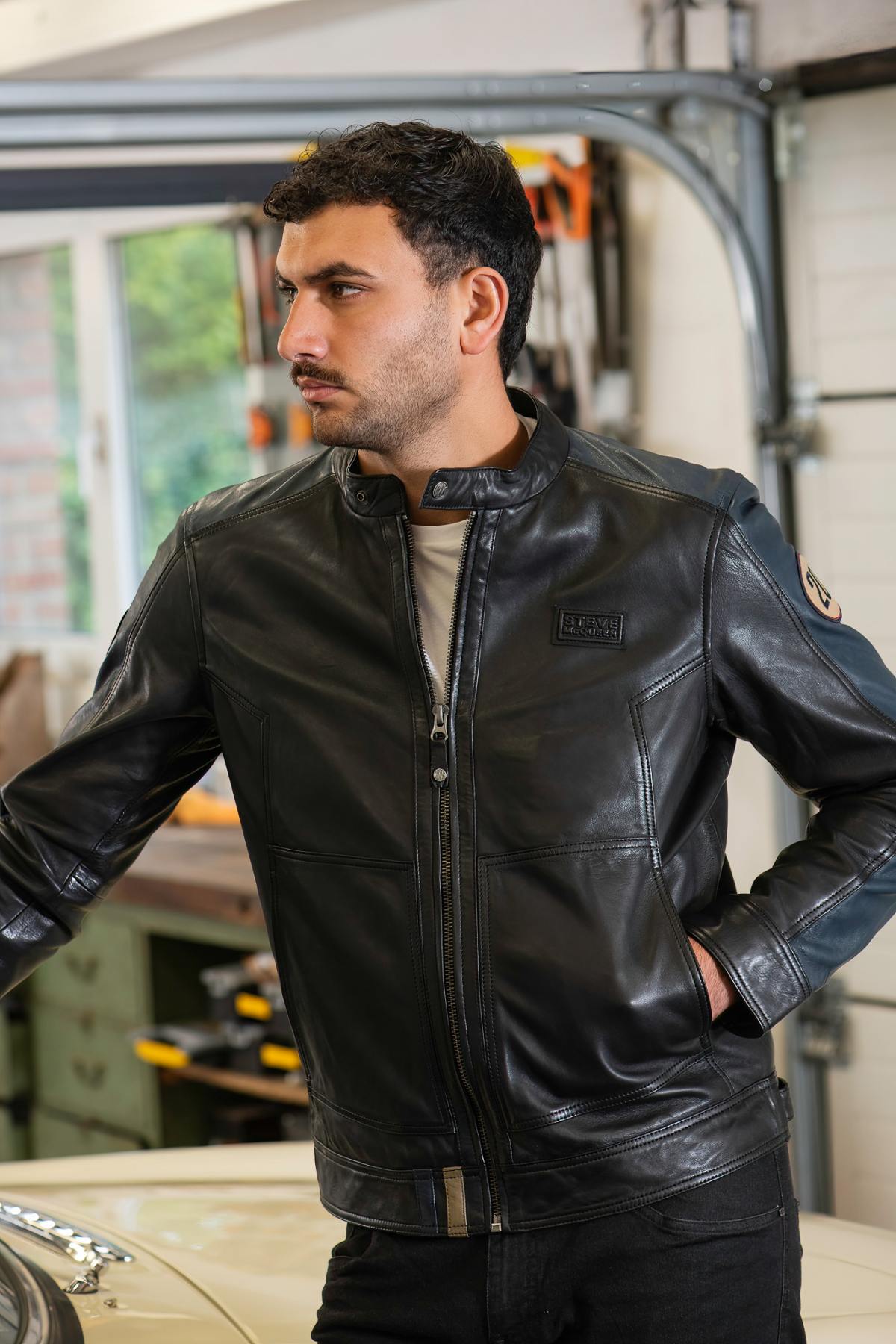 Herren Jacke Steve Mcqueen ELLIS2 BLACK — Ansicht 1
