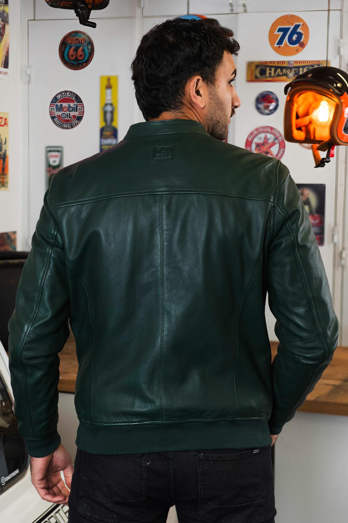 Herren Jacke 24h Le Mans RICHARD VINTAGE GREEN — Ansicht 3