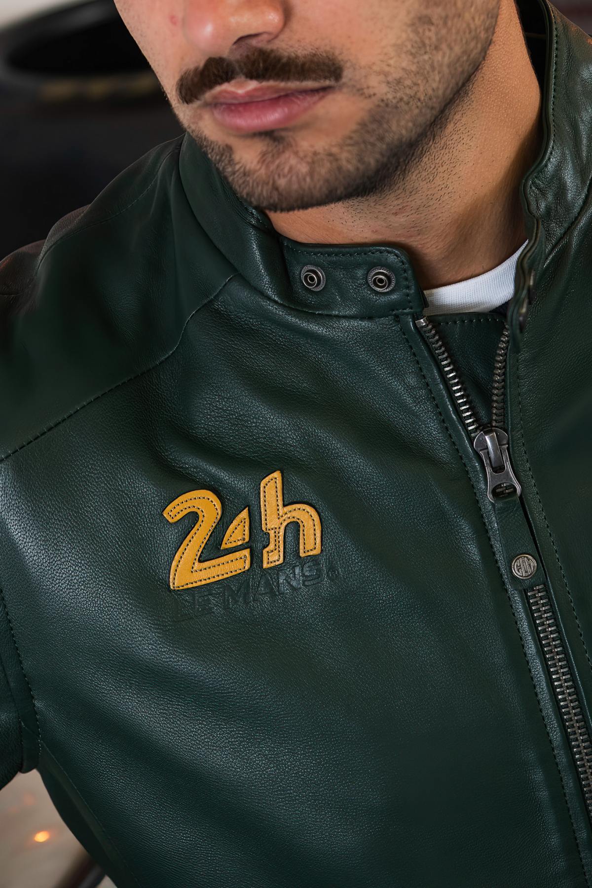 Herren Jacke 24h Le Mans RICHARD VINTAGE GREEN — Ansicht 4