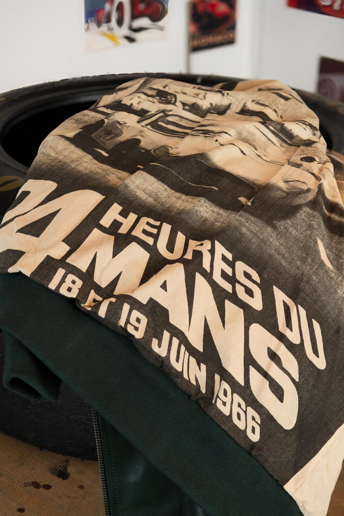 Herren Jacke 24h Le Mans RICHARD VINTAGE GREEN — Ansicht 8