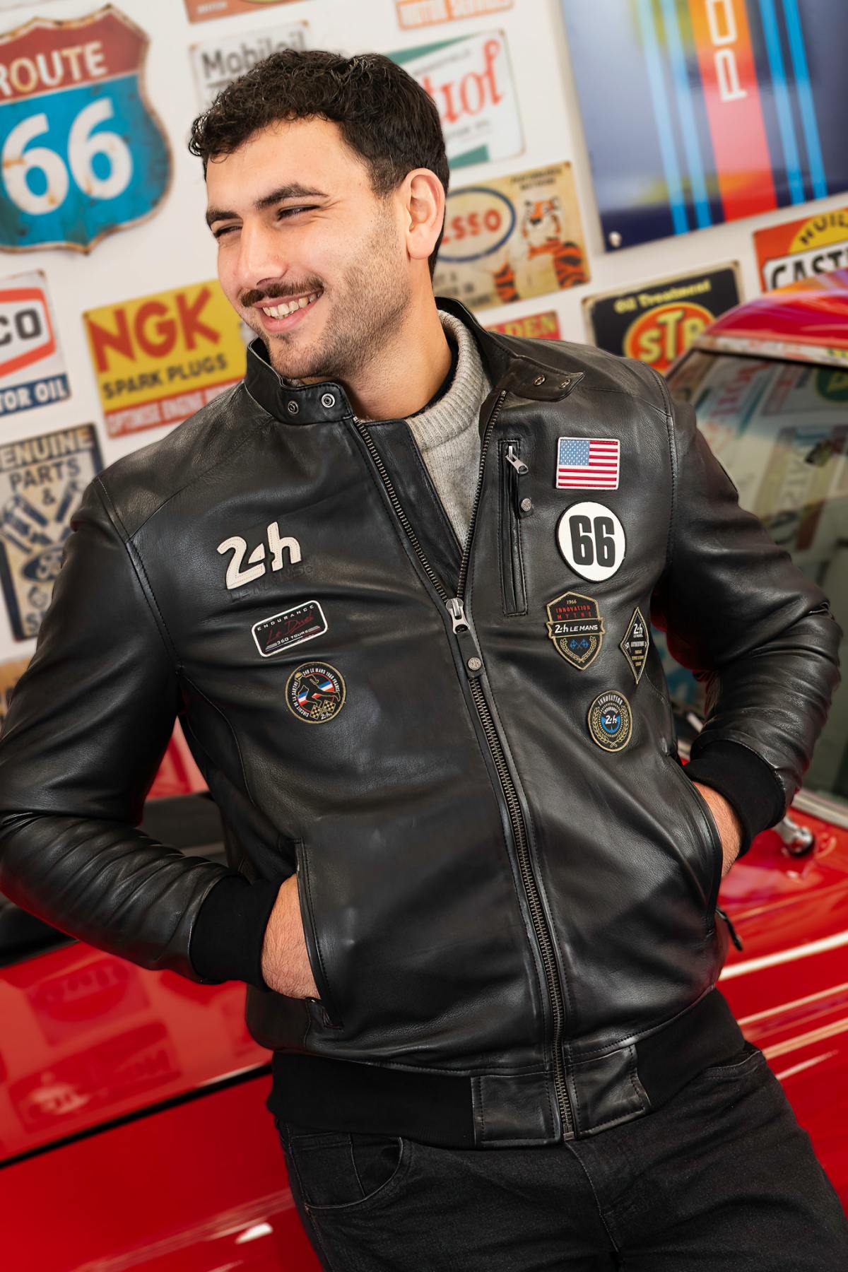 Herren Jacke 24h Le Mans PIERRE BLACK — Ansicht 4