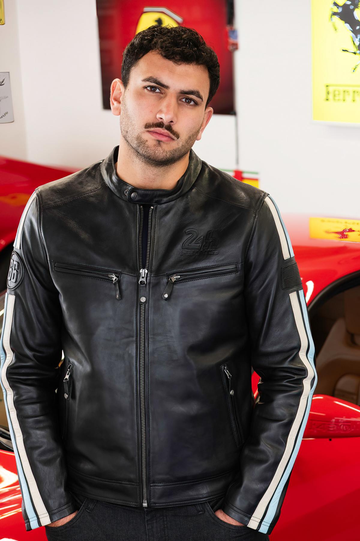 Chaqueta Hombre 24h Le Mans HANS BLACK — vista 1