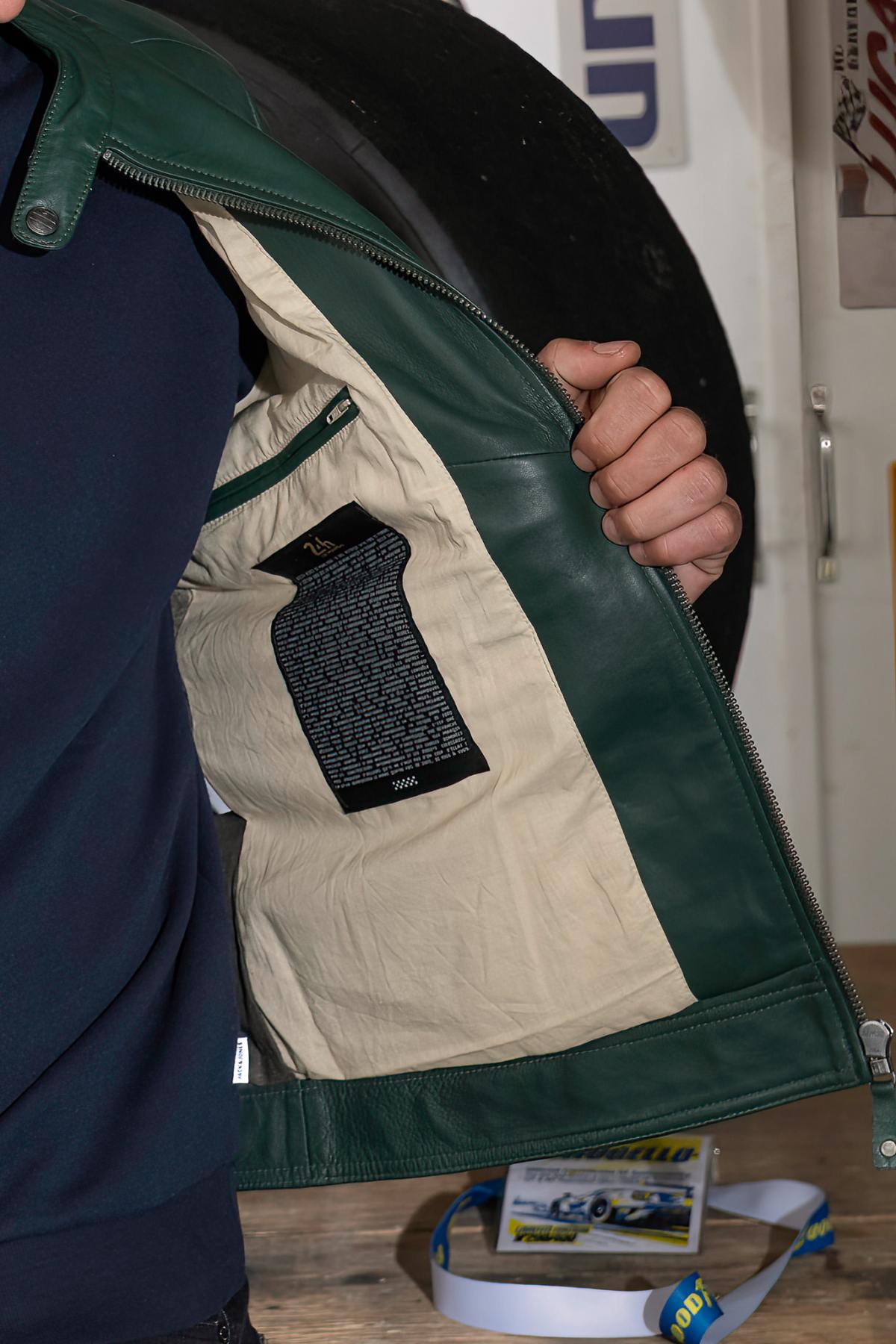 Chaqueta Hombre 24h Le Mans HANS VINTAGE GREEN — vista 6