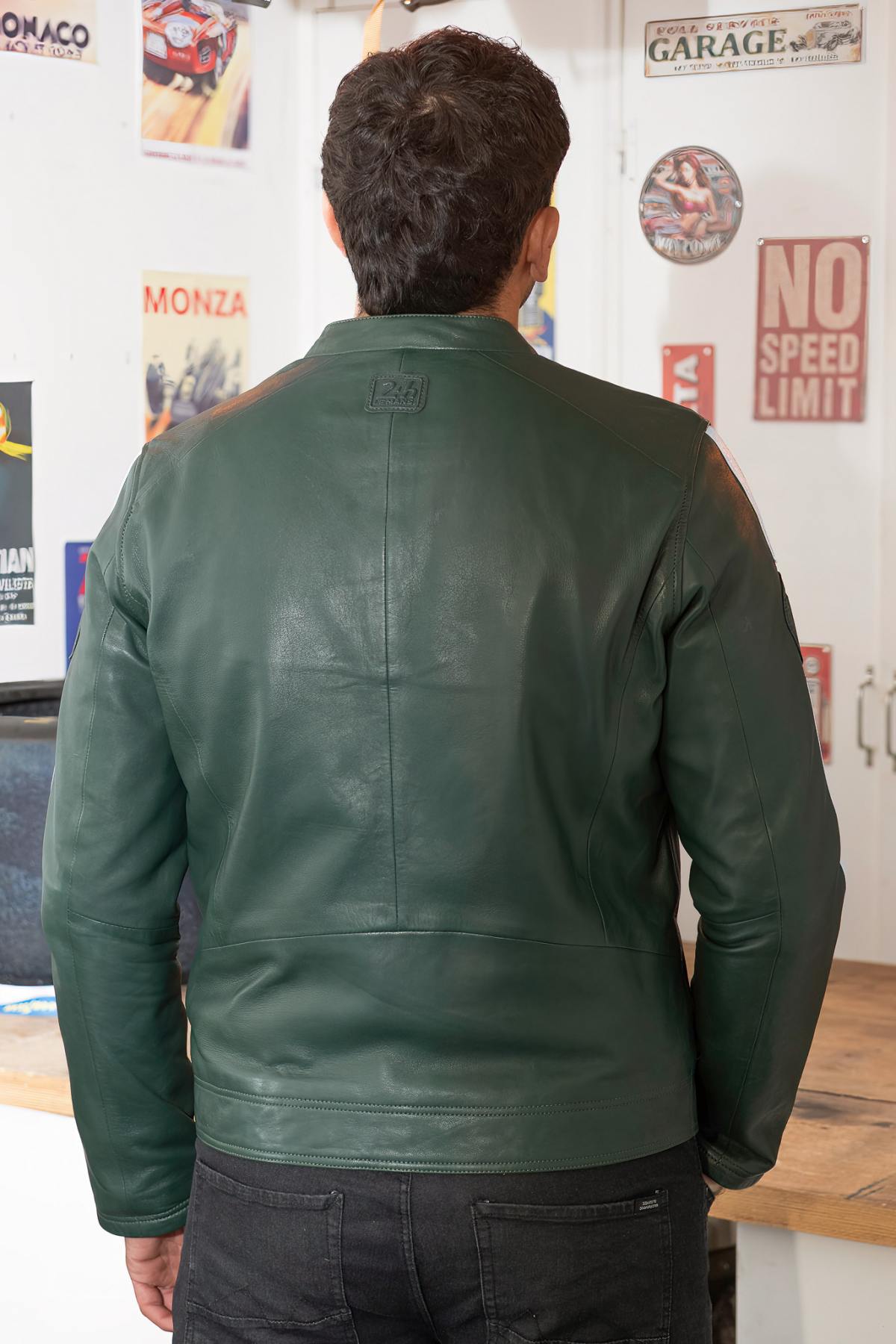 Chaqueta Hombre 24h Le Mans HANS VINTAGE GREEN — vista 4