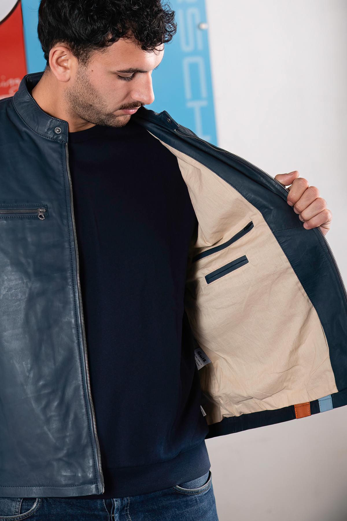 Herren Jacke Gulf ROADMASTER JACKET NAVY — Ansicht 5
