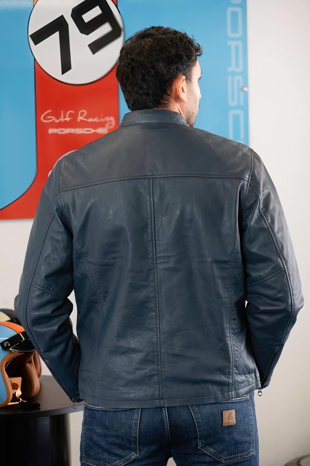 Herren Jacke Gulf ROADMASTER JACKET NAVY — Ansicht 2