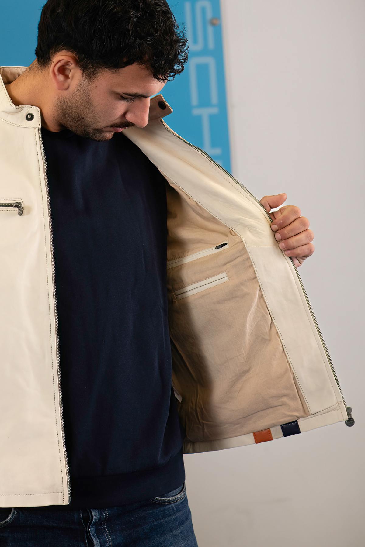 Herren Jacke Gulf ROADMASTER JACKET LIGHT BEIGE — Ansicht 9