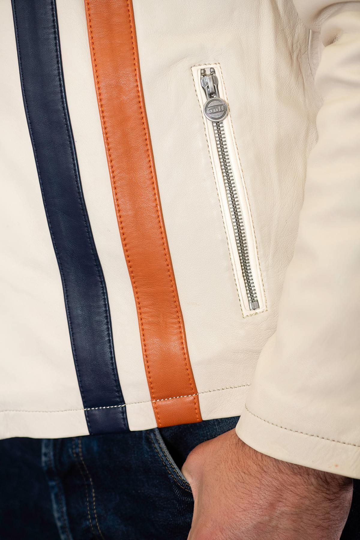 Herren Jacke Gulf ROADMASTER JACKET LIGHT BEIGE — Ansicht 7
