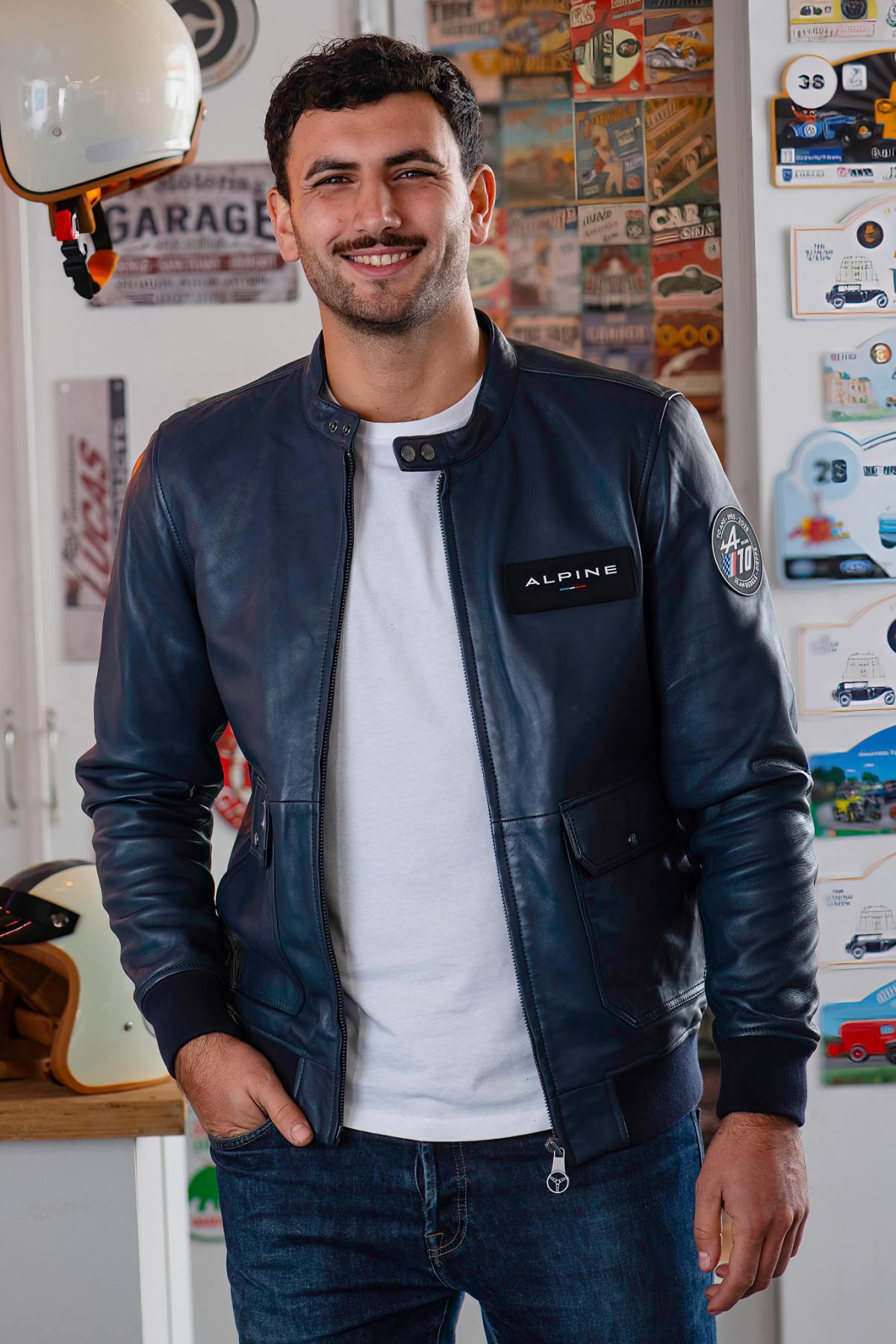 Blouson Homme Alpine M70 ROYAL BLUE — vue 5